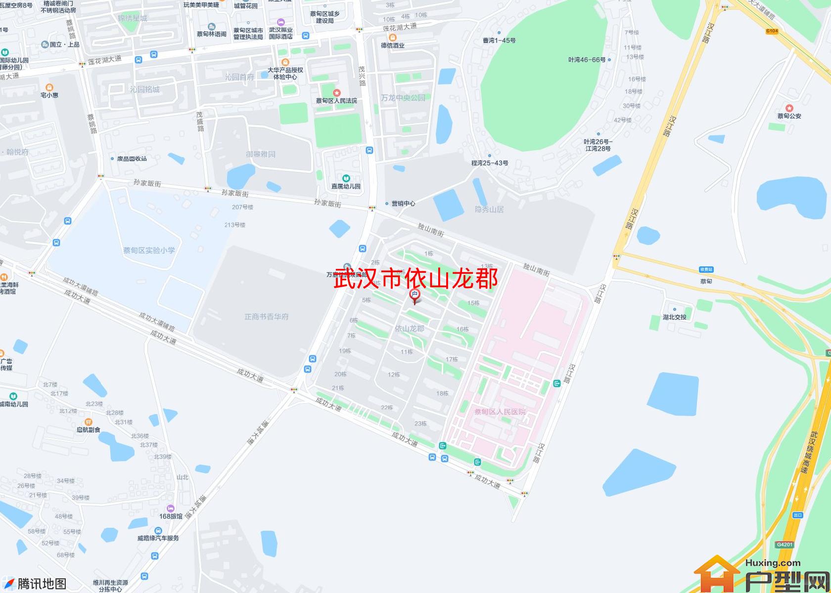 依山龙郡小区 - 户型网