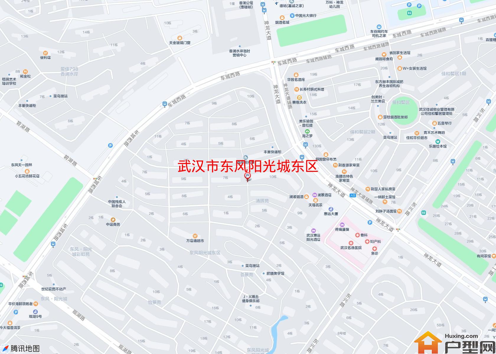 东风阳光城东区小区 - 户型网 东风阳光城东区小区 - 户型网