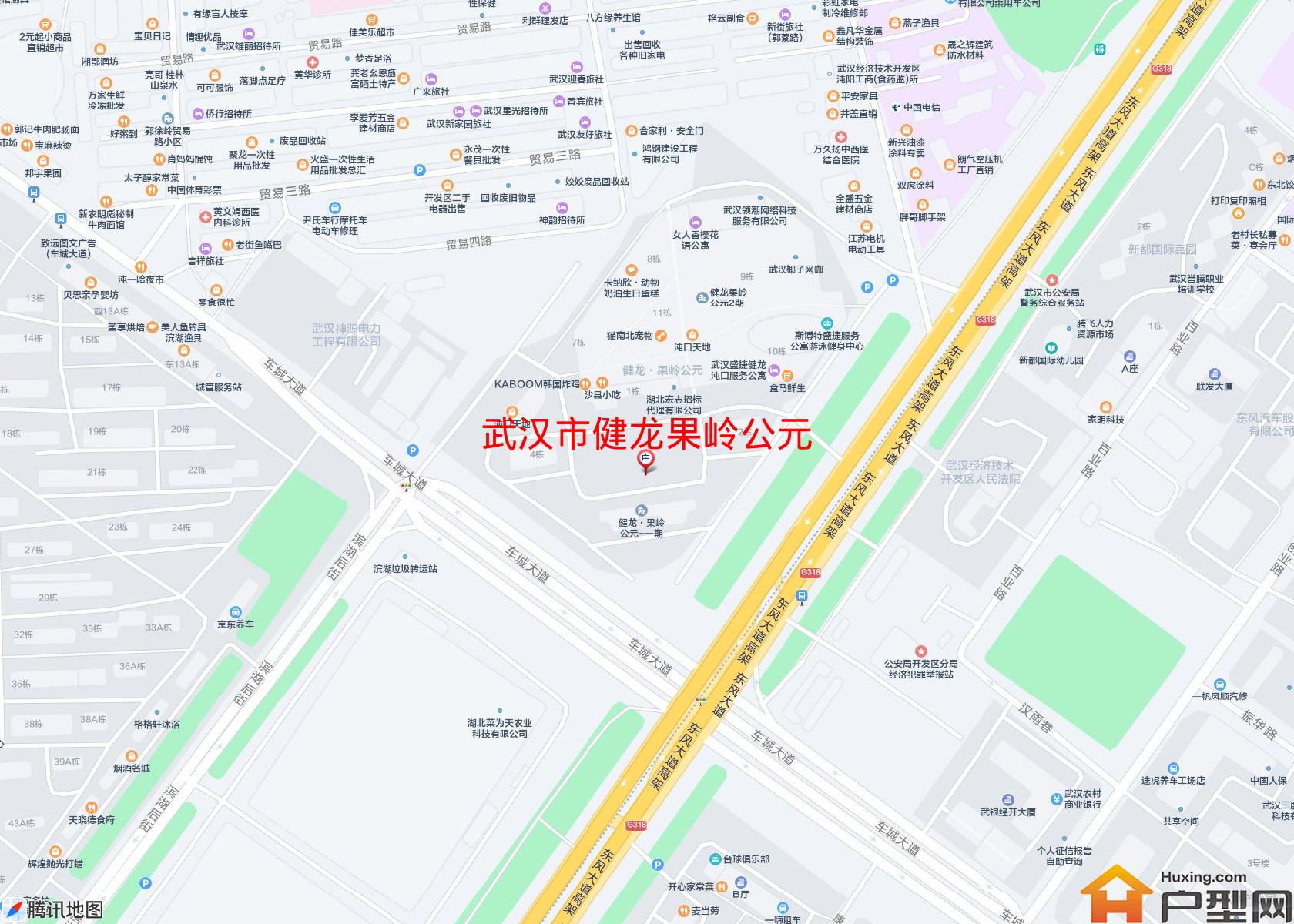 健龙果岭公元小区 - 户型网