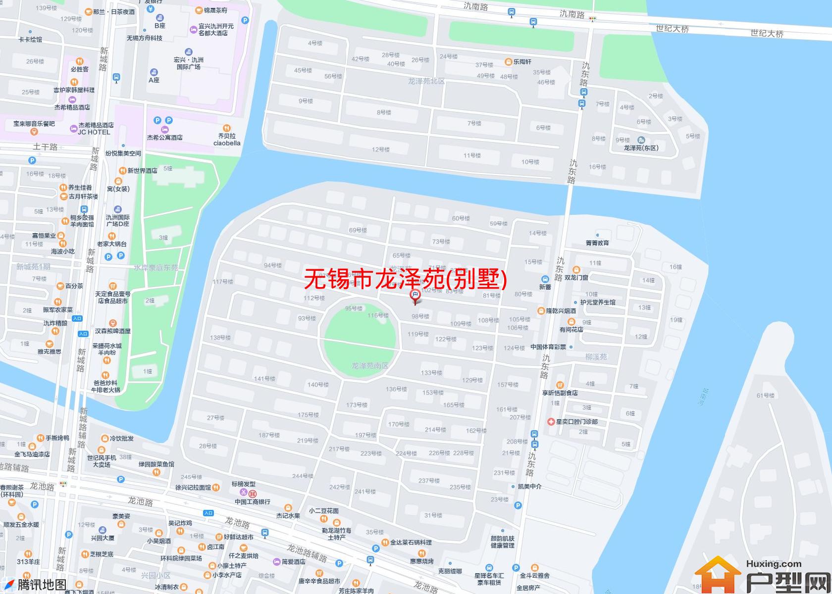 龙泽苑(别墅)小区 - 户型网