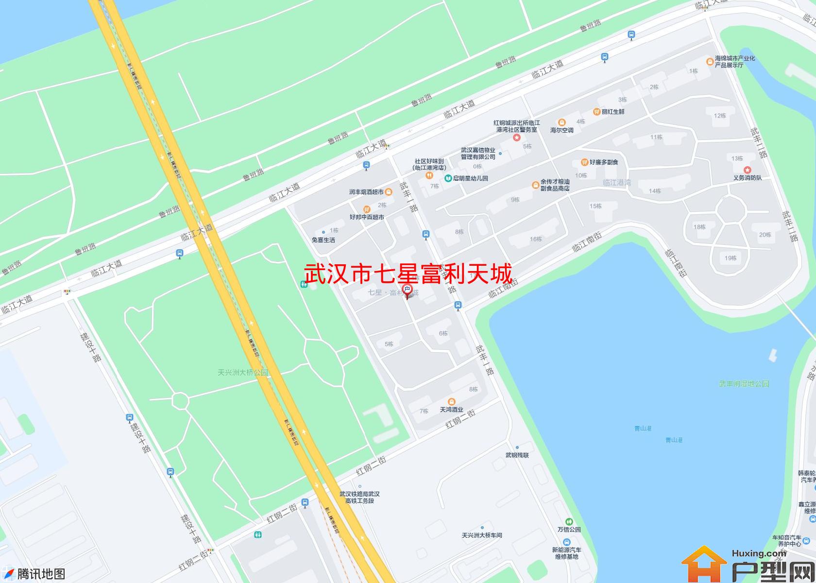 七星富利天城小区 - 户型网