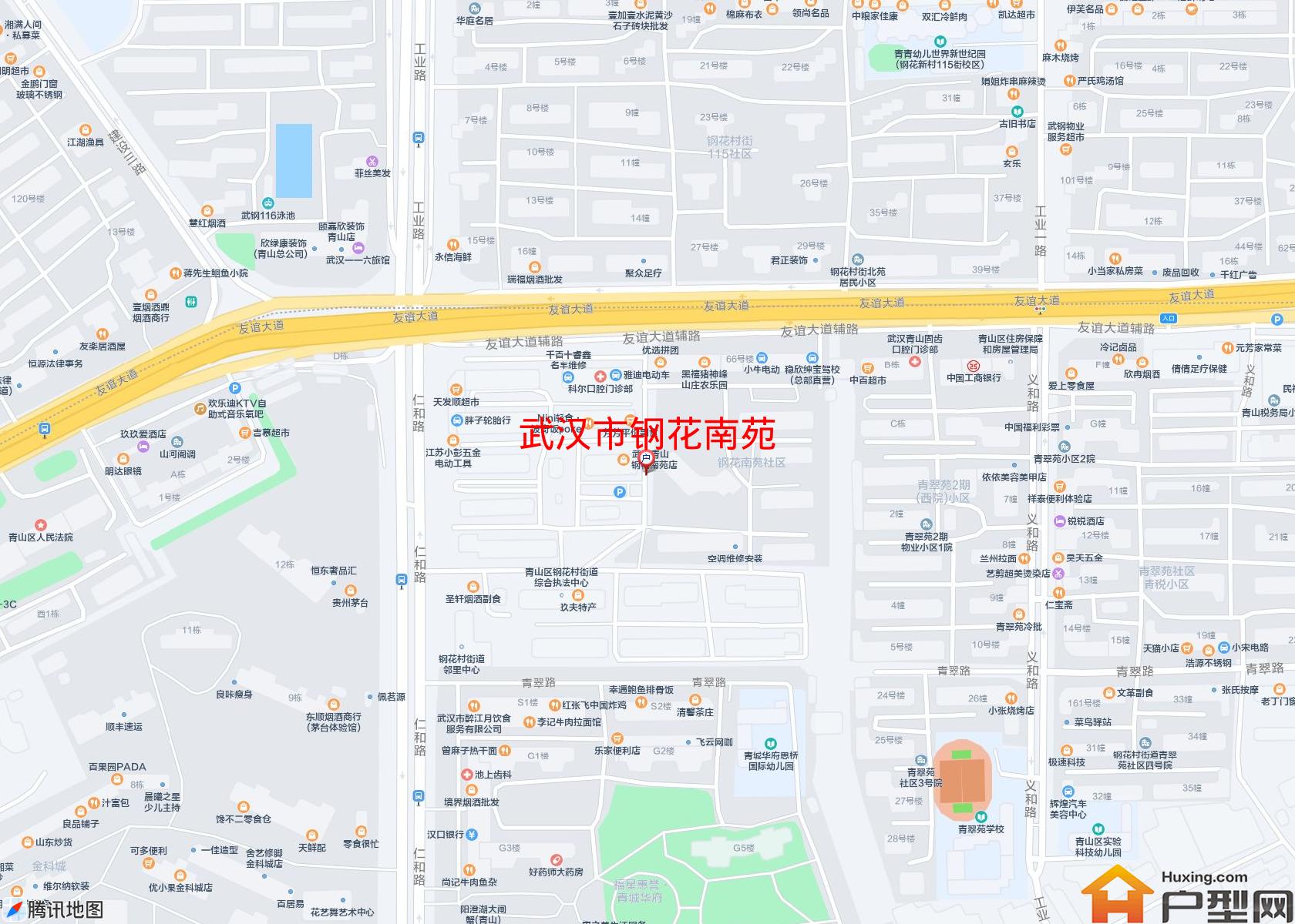 钢花南苑小区 - 户型网