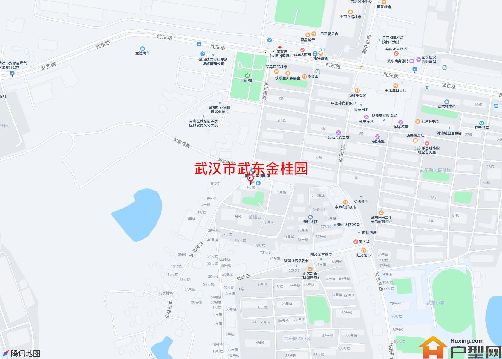 武东金桂园小区 - 户型网 武东金桂园小区 - 户型网