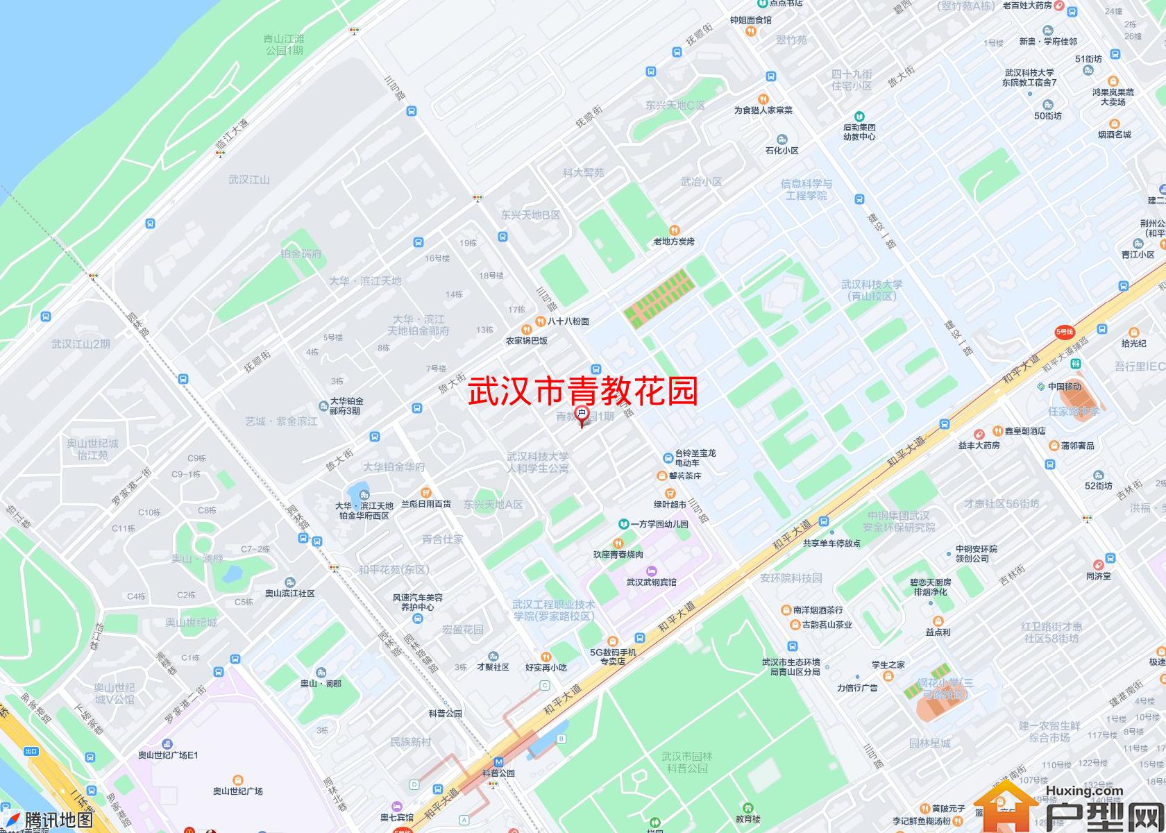 青教花园小区 - 户型网