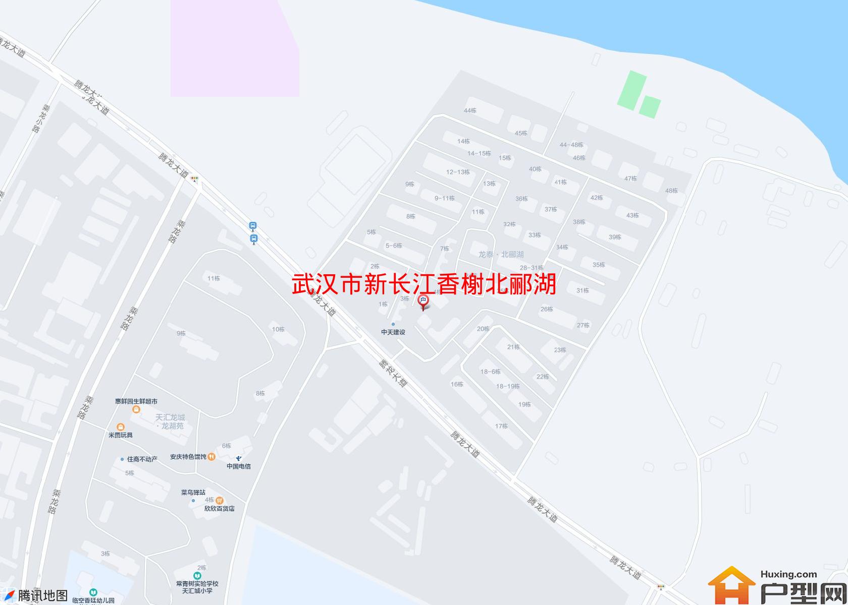 新长江香榭北郦湖小区 - 户型网