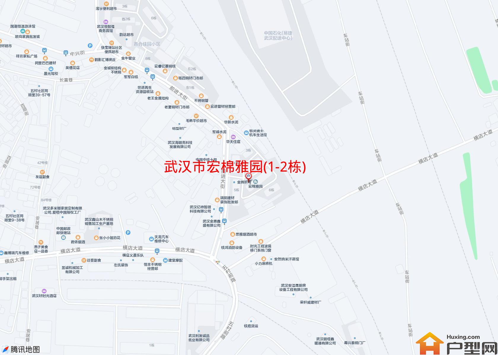 宏棉雅园(1-2栋)小区 - 户型网