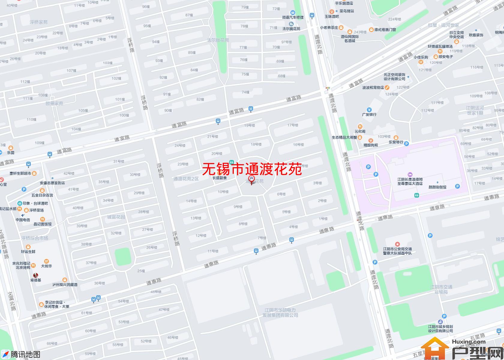 通渡花苑小区 - 户型网