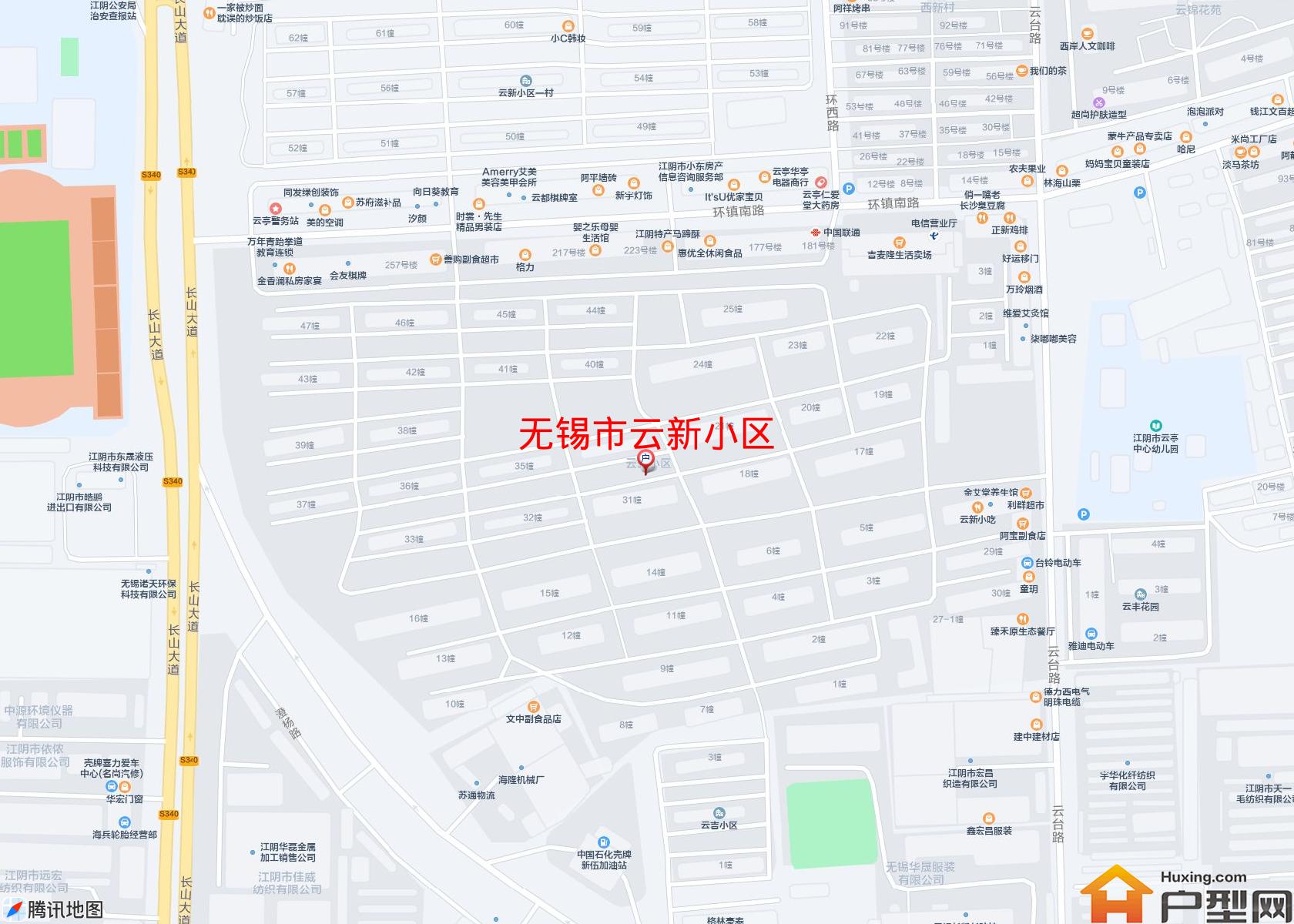 云新小区小区 - 户型网