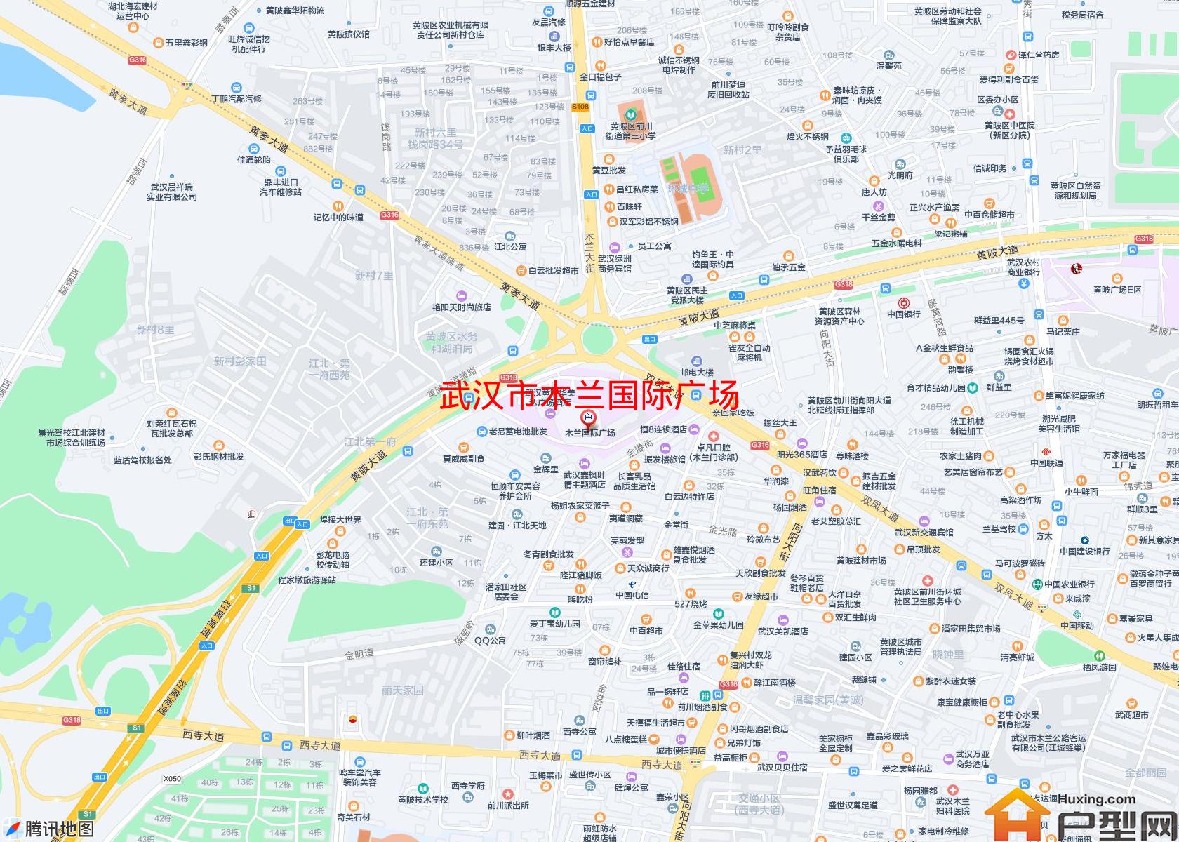 木兰国际广场小区 - 户型网