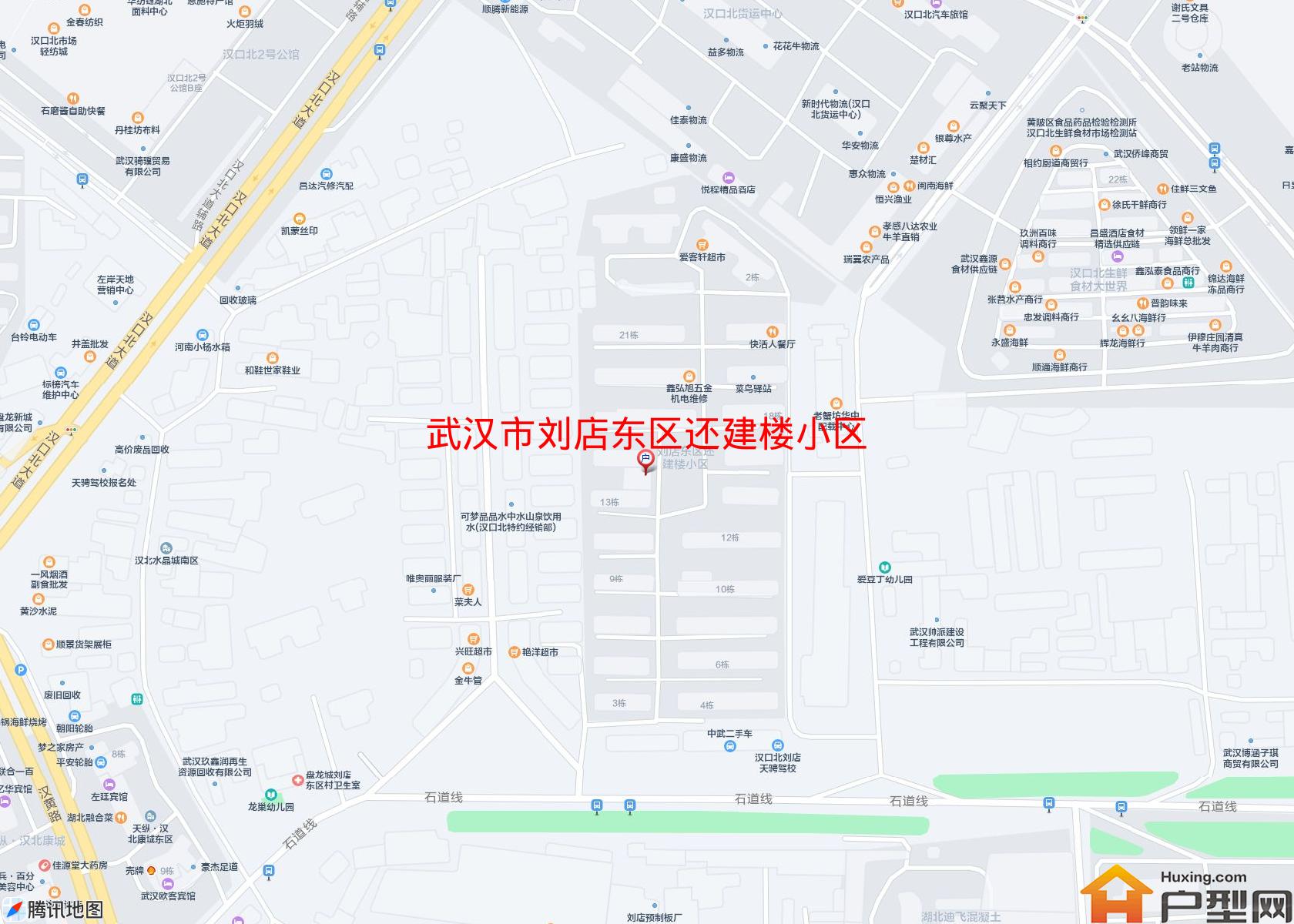 刘店东区还建楼小区小区 - 户型网
