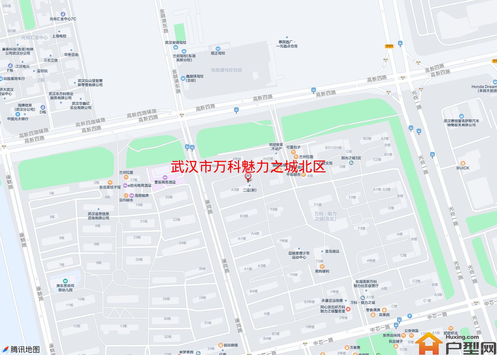 万科魅力之城北区小区 - 户型网 万科魅力之城北区小区 - 户型网