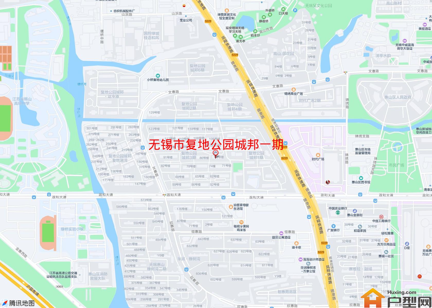 复地公园城邦一期小区 - 户型网