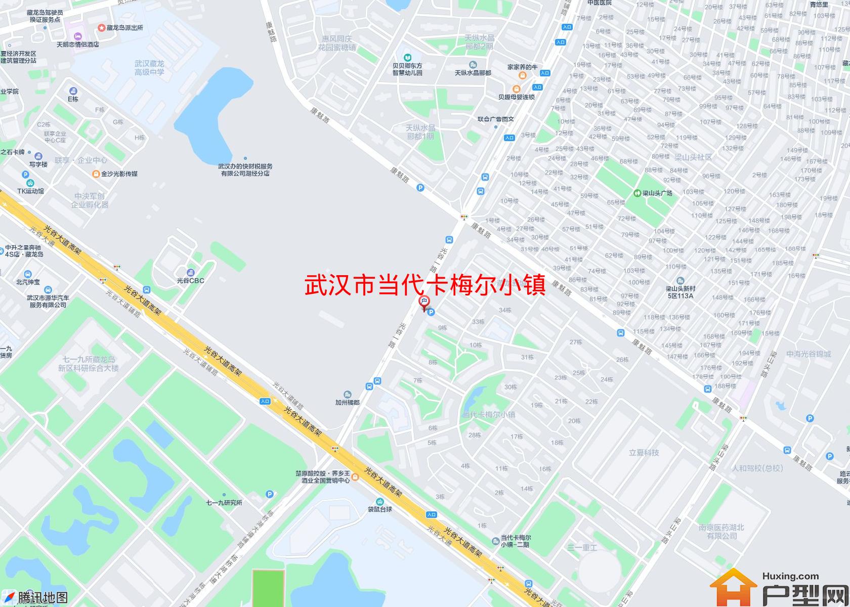 当代卡梅尔小镇小区 - 户型网