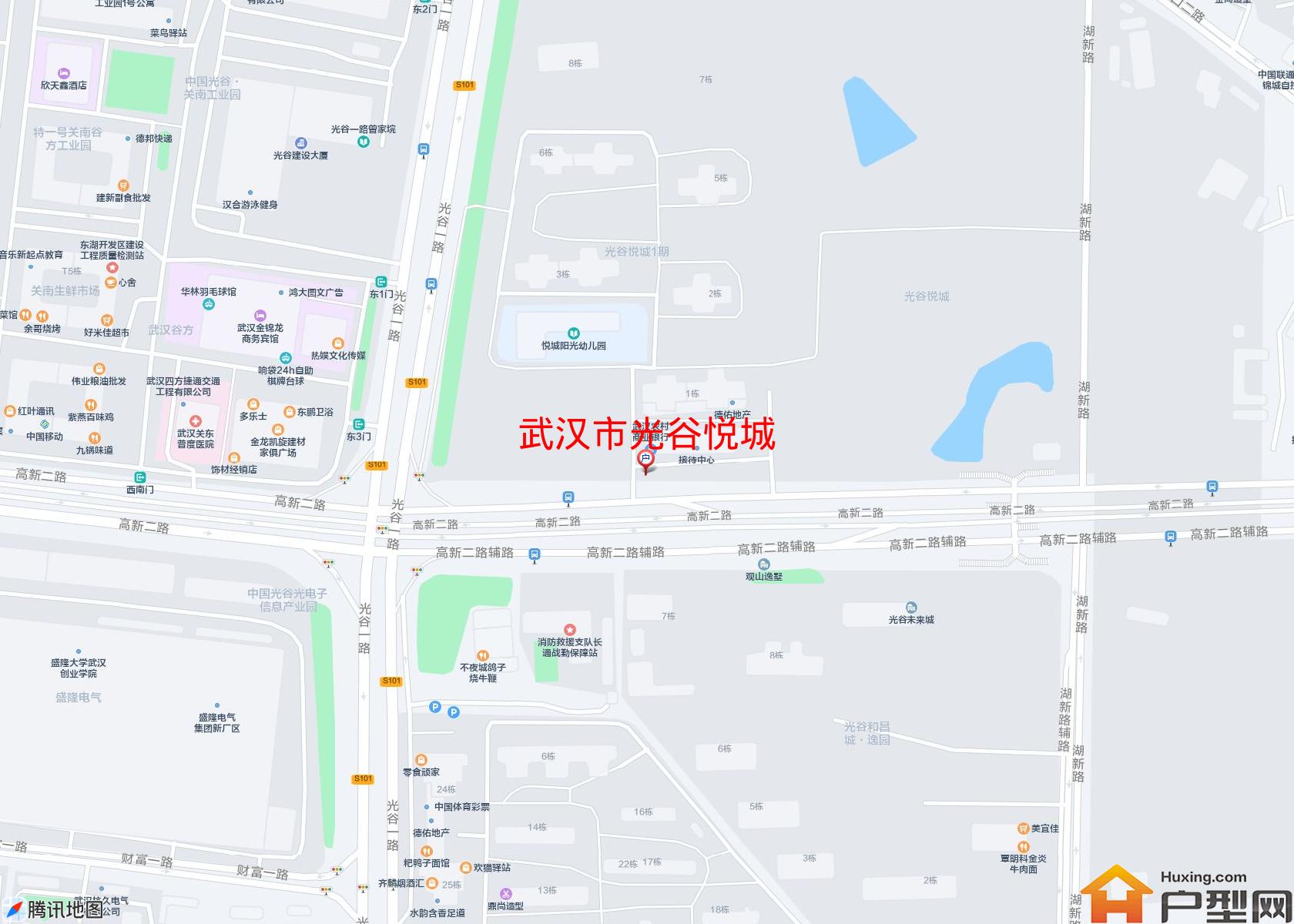 光谷悦城小区 - 户型网