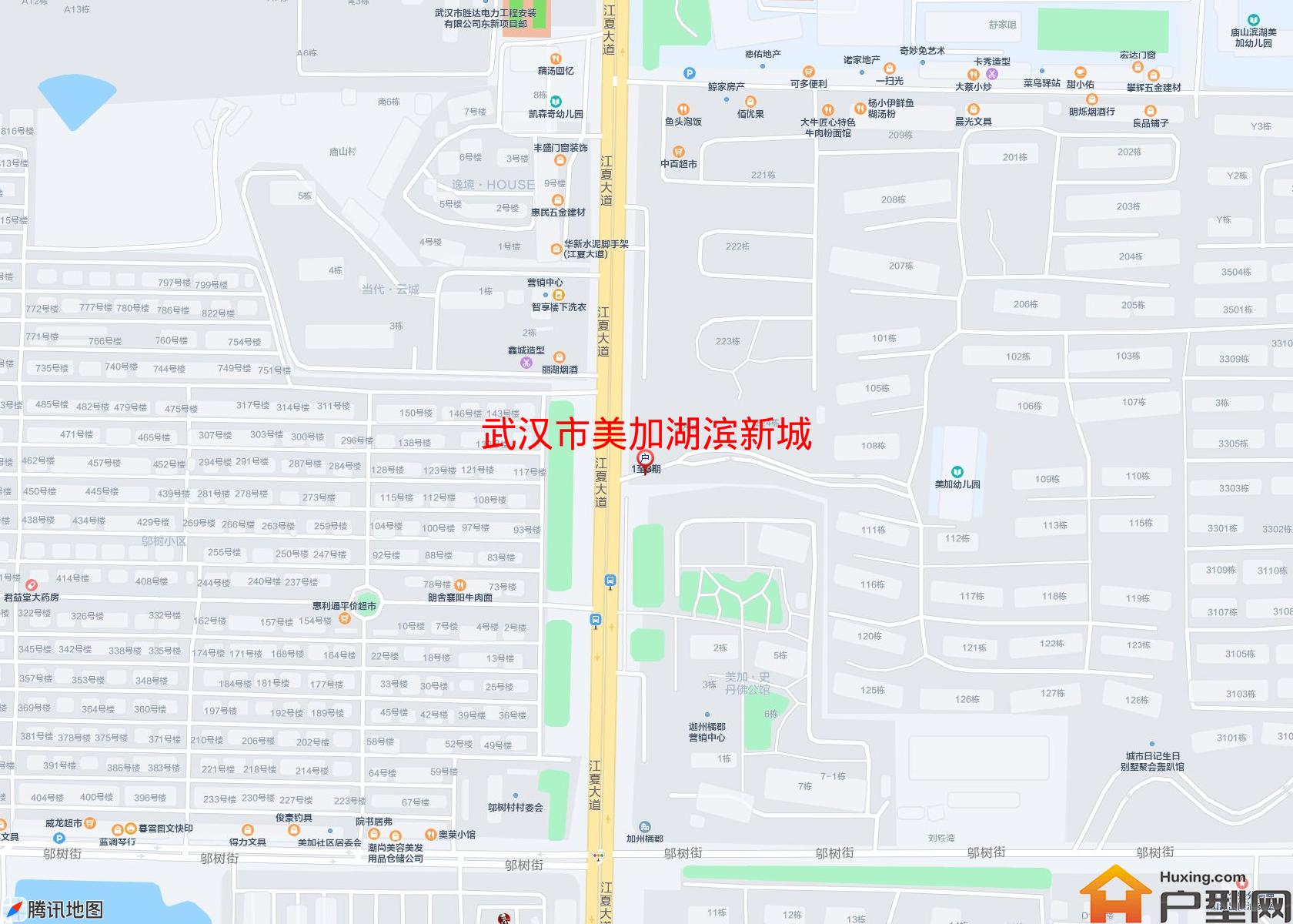 美加湖滨新城小区 - 户型网