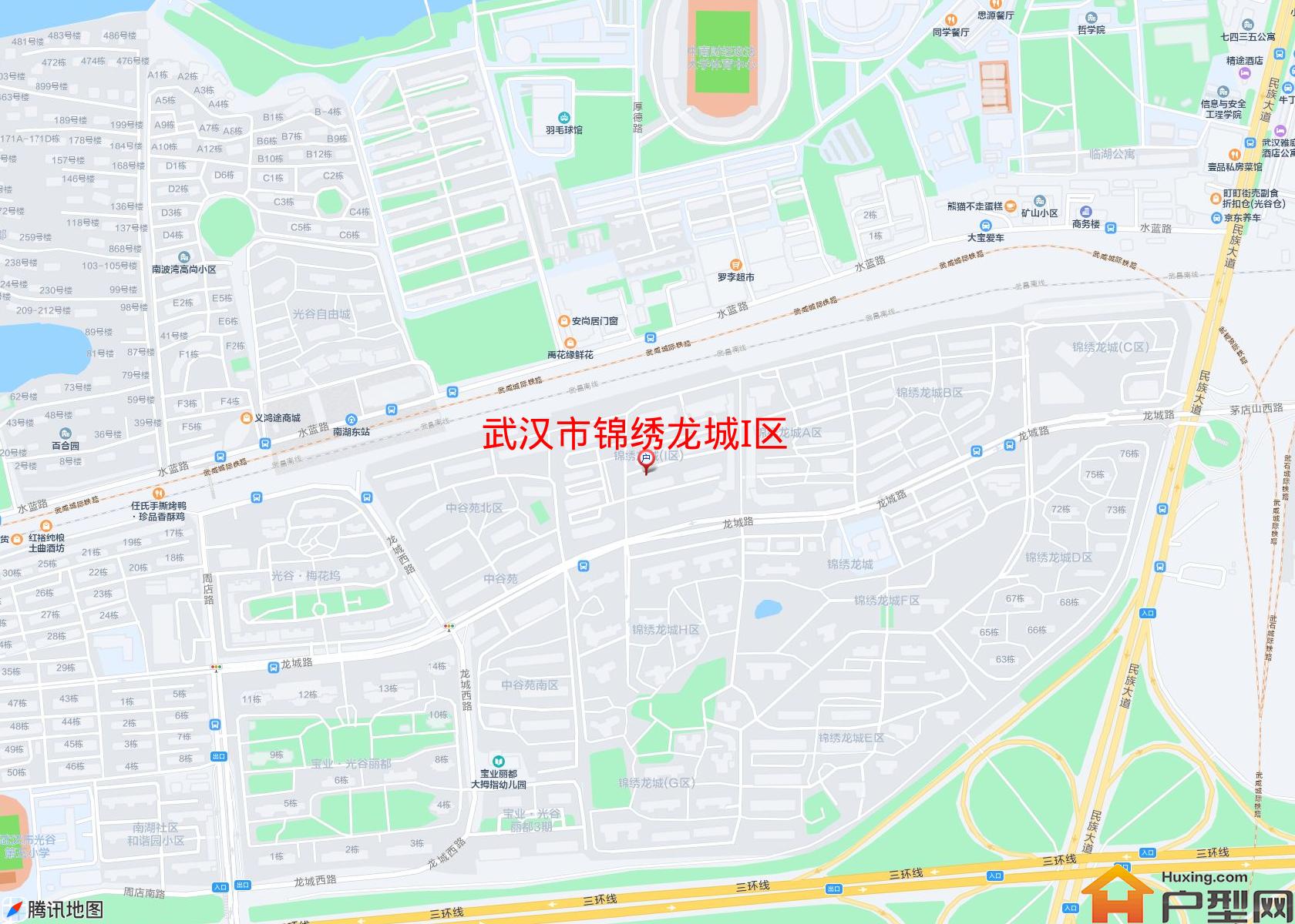 锦绣龙城I区小区 - 户型网