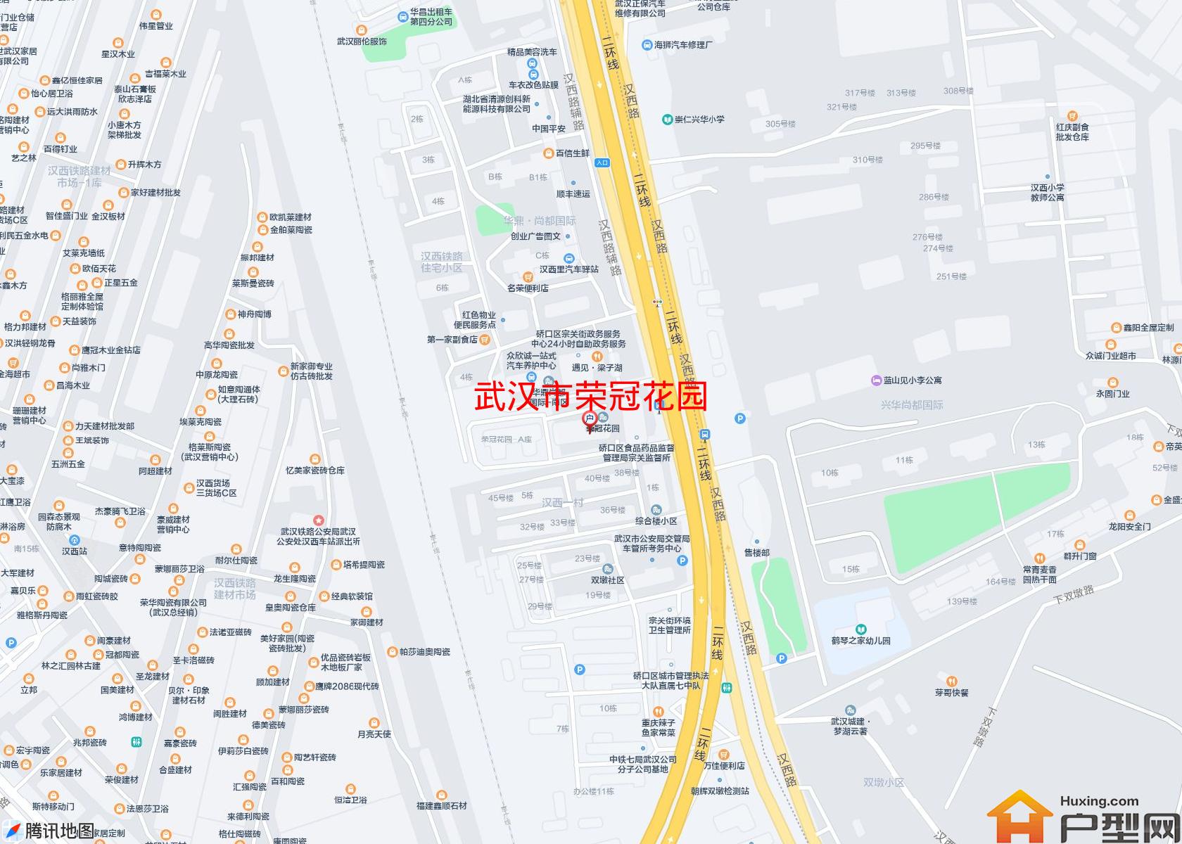 荣冠花园小区 - 户型网