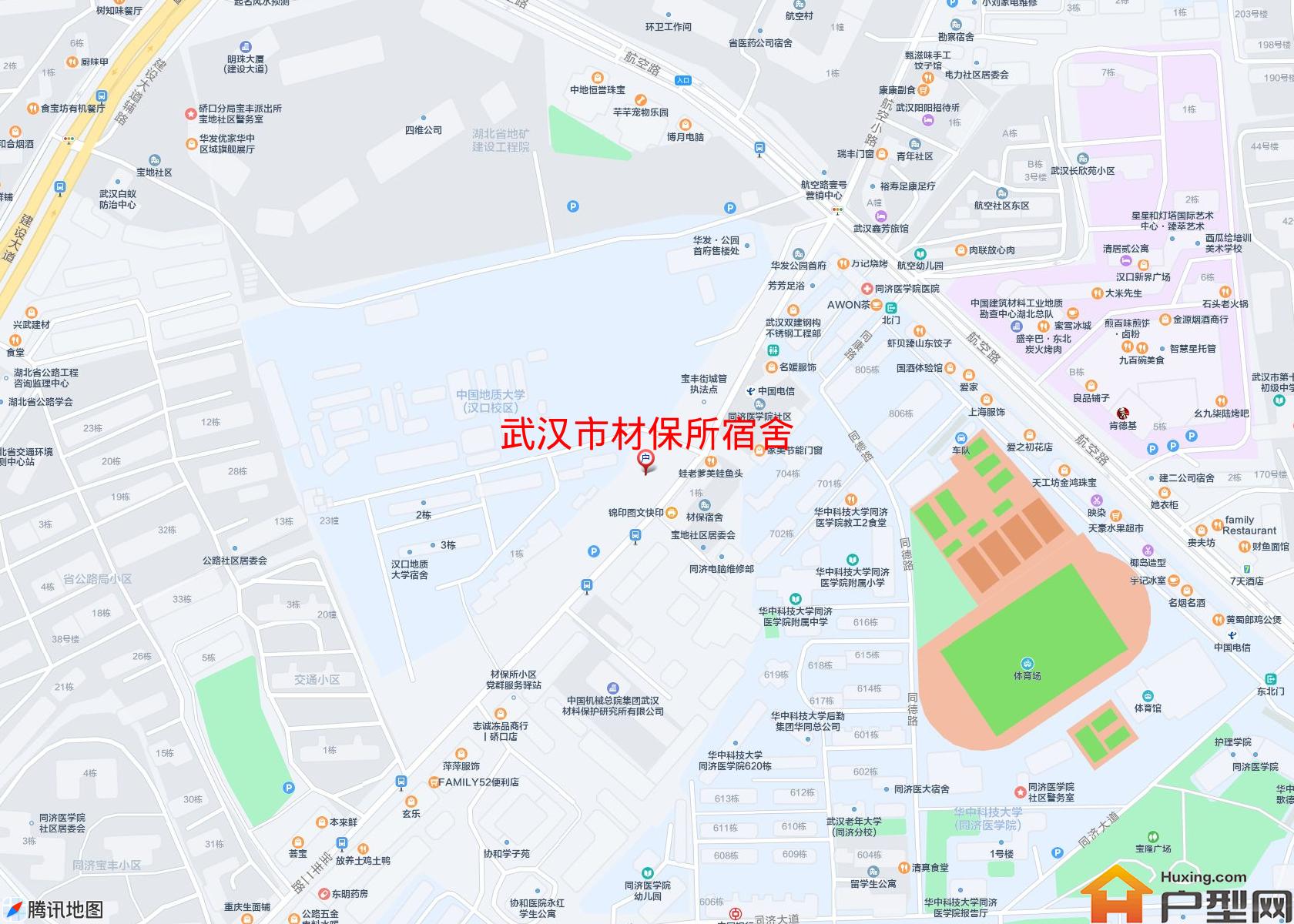 材保所宿舍小区 - 户型网