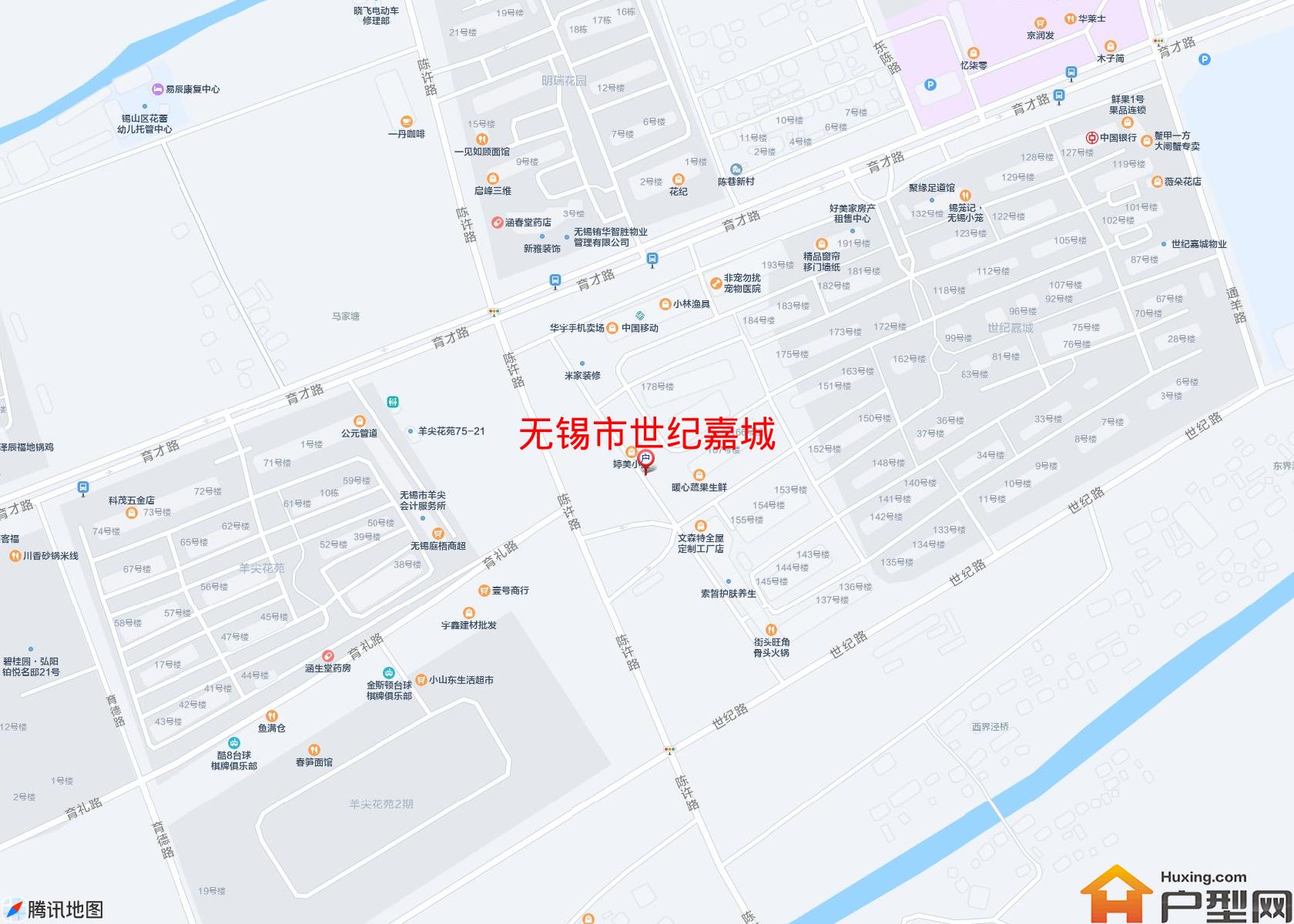 世纪嘉城小区 - 户型网