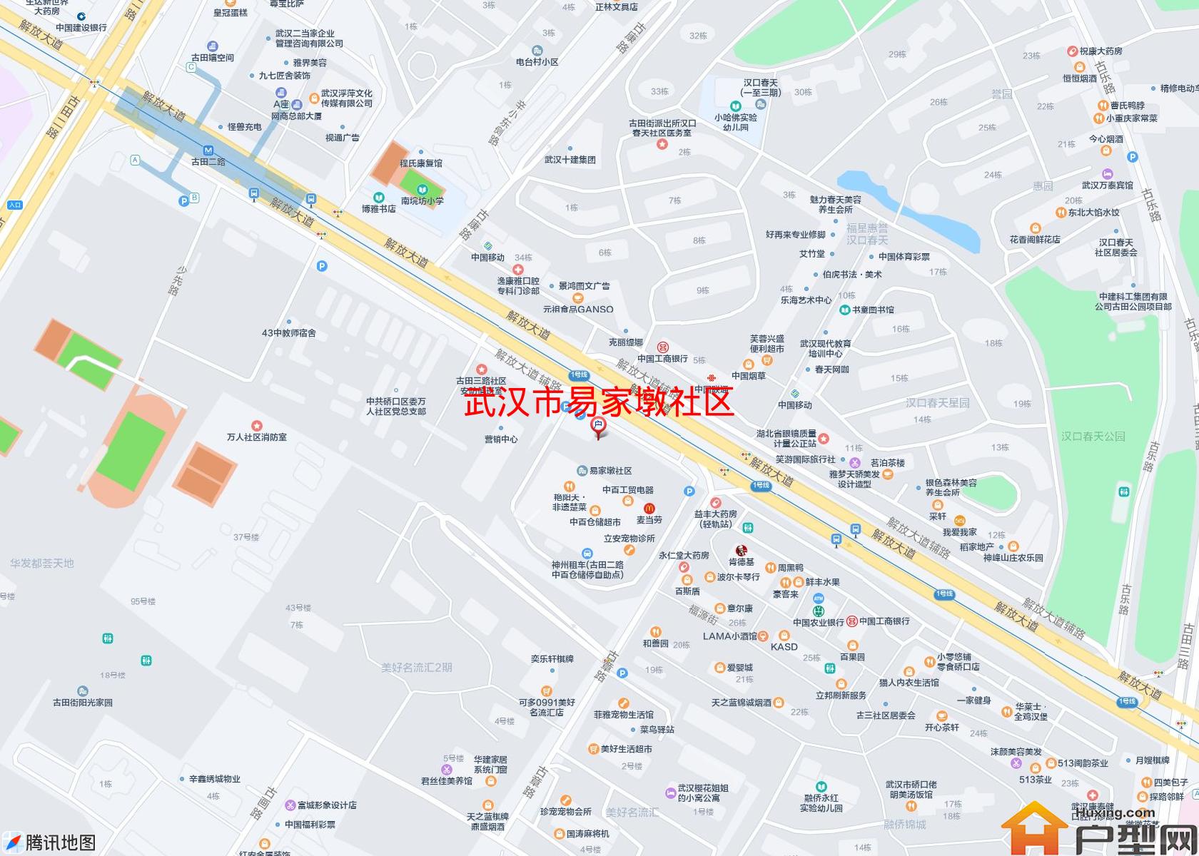 易家墩社区小区 - 户型网
