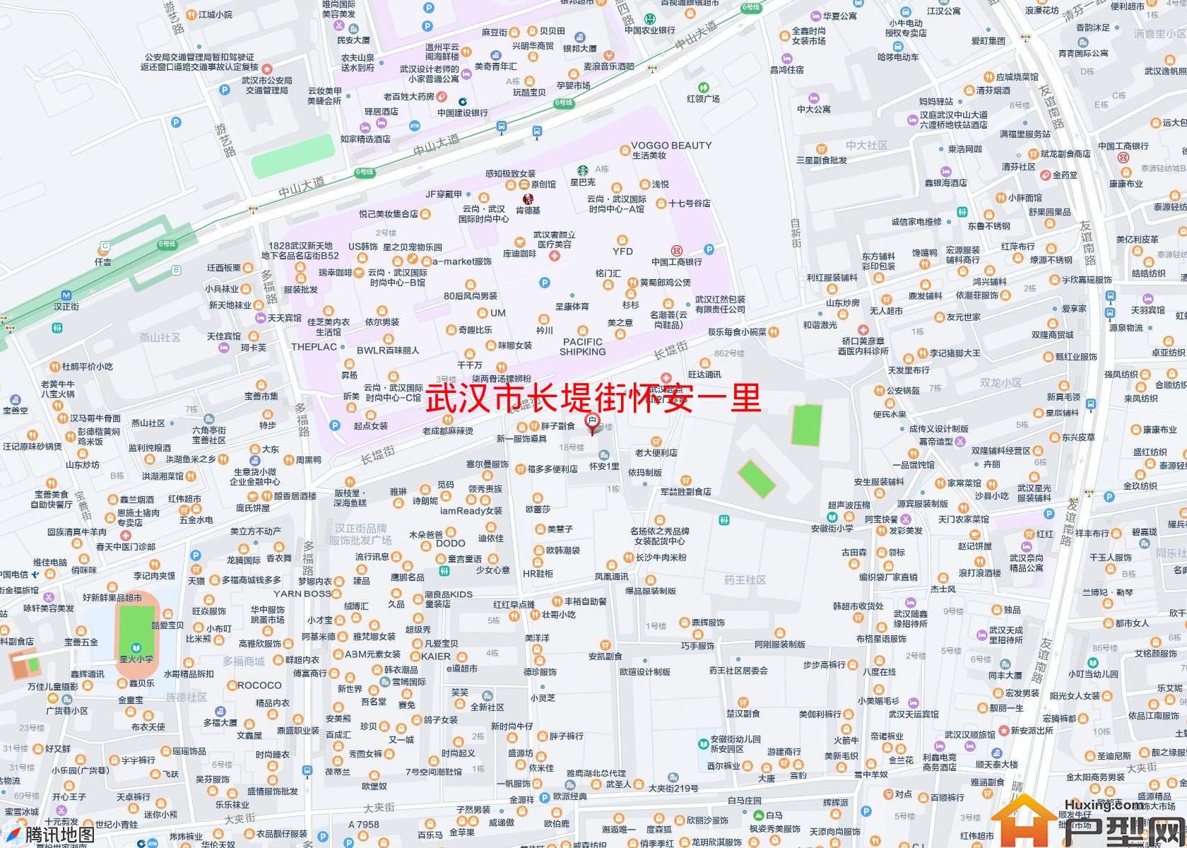 长堤街怀安一里小区 - 户型网