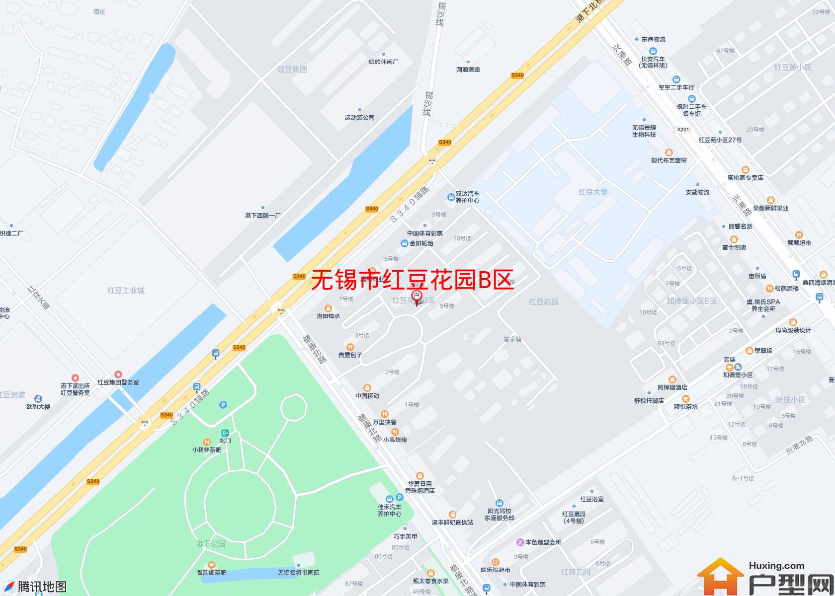 红豆花园B区小区 - 户型网