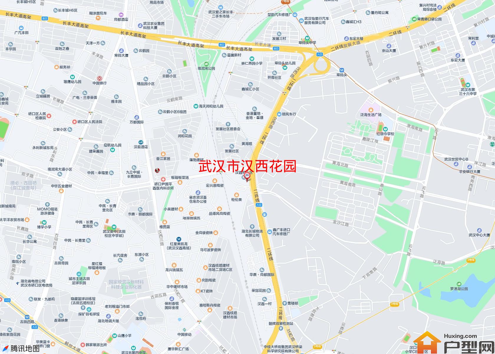 汉西花园小区 - 户型网