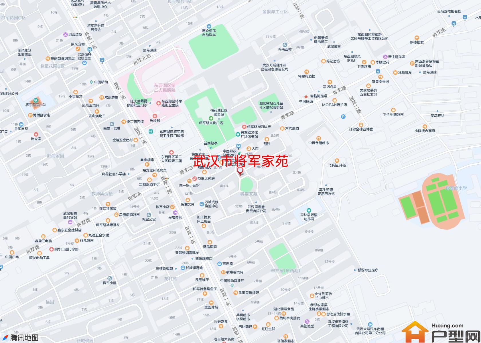 将军家苑小区 - 户型网