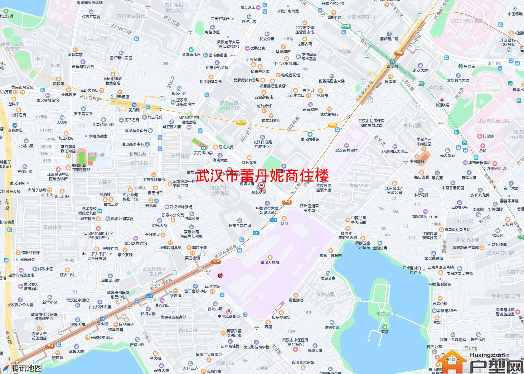蕾丹妮商住楼小区 - 户型网