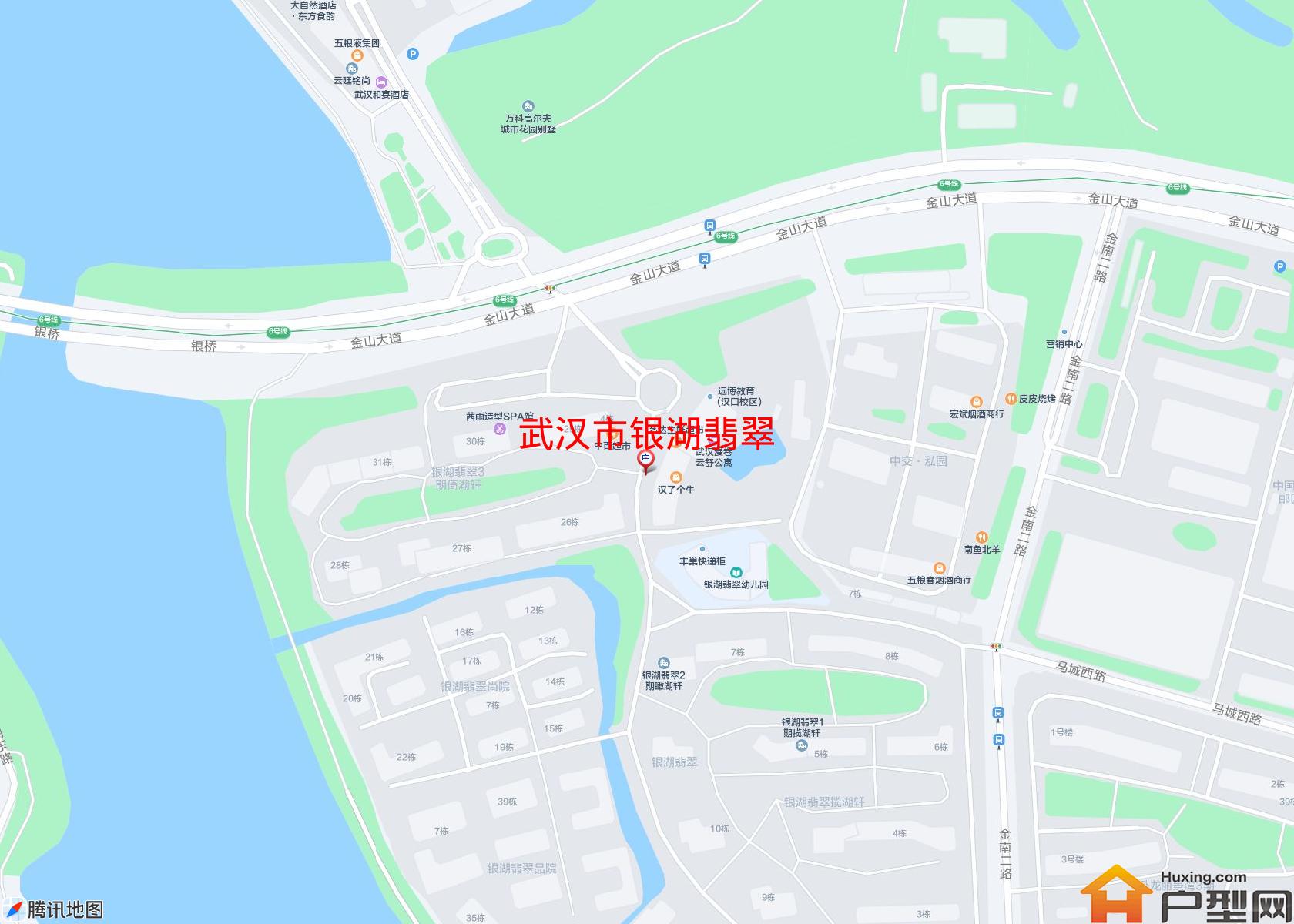 银湖翡翠小区 - 户型网