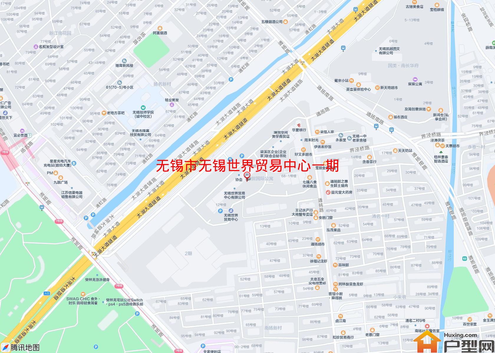 无锡世界贸易中心一期世贸公寓小区 - 户型网