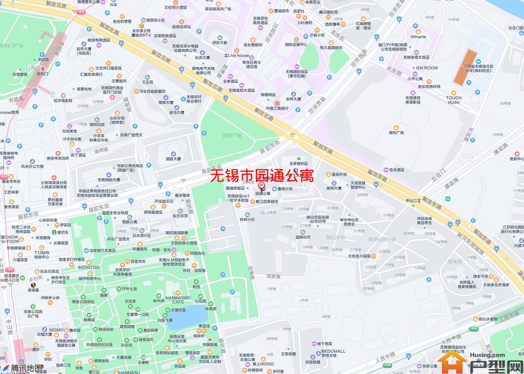 园通公寓小区 - 户型网