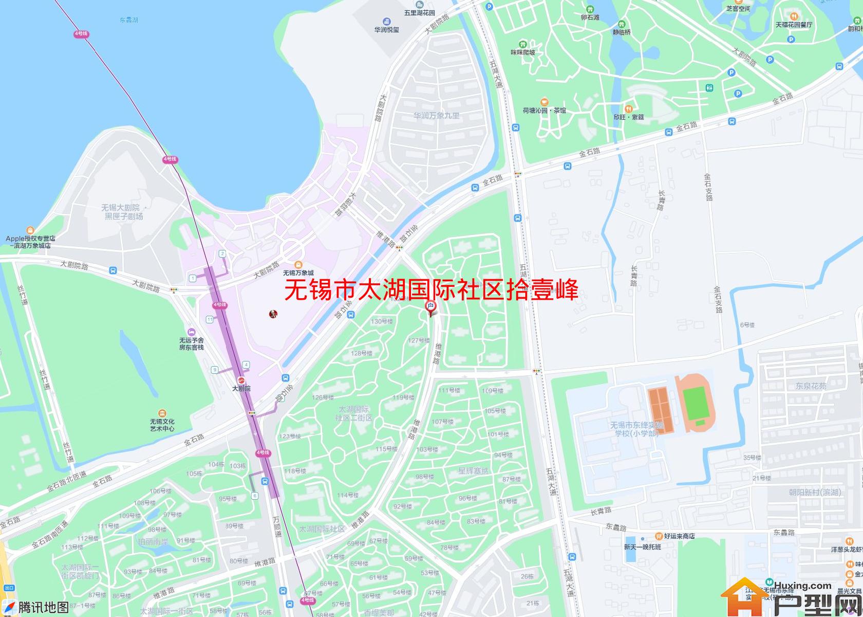 太湖国际社区拾壹峰小区 - 户型网