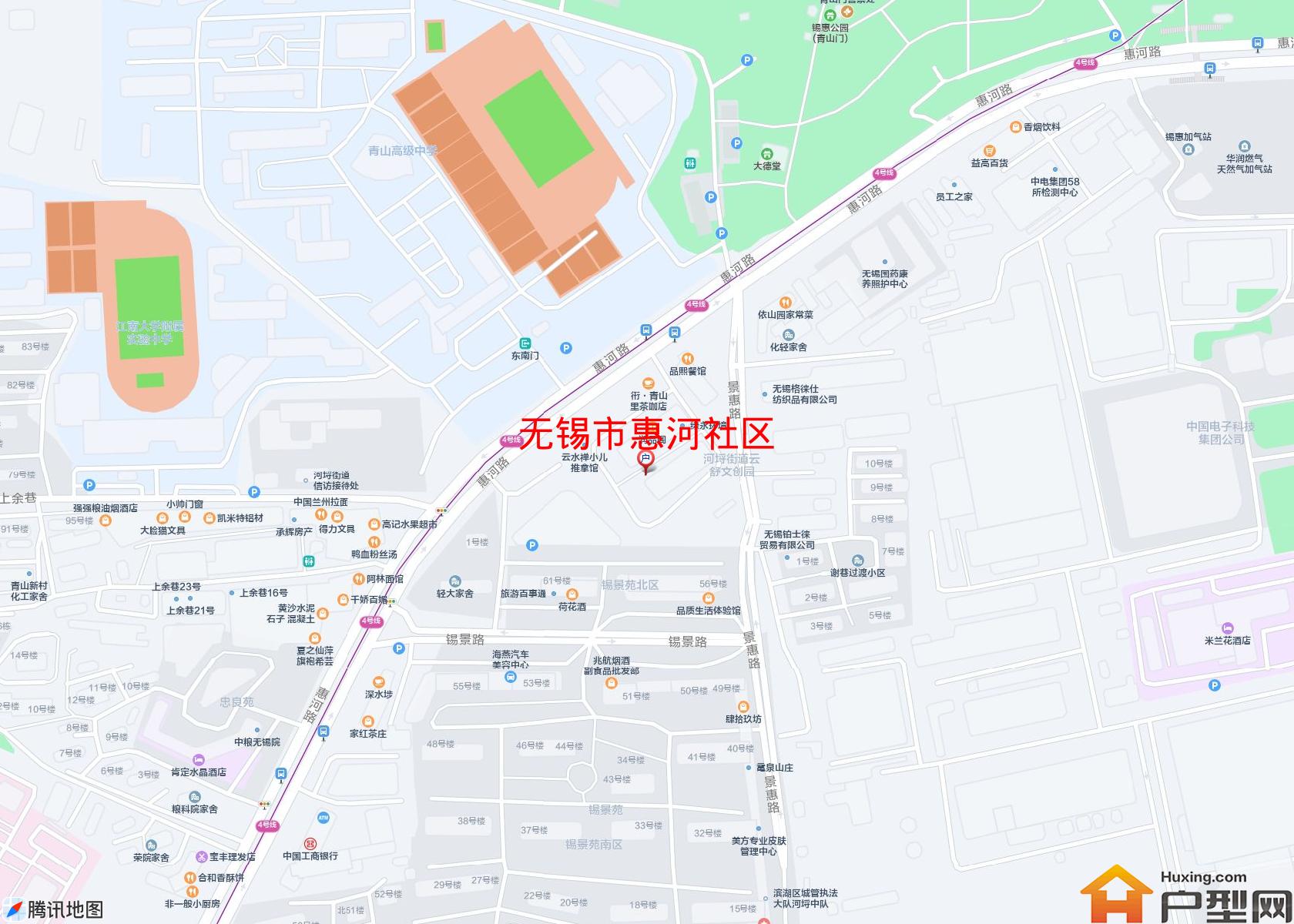 惠河社区小区 - 户型网