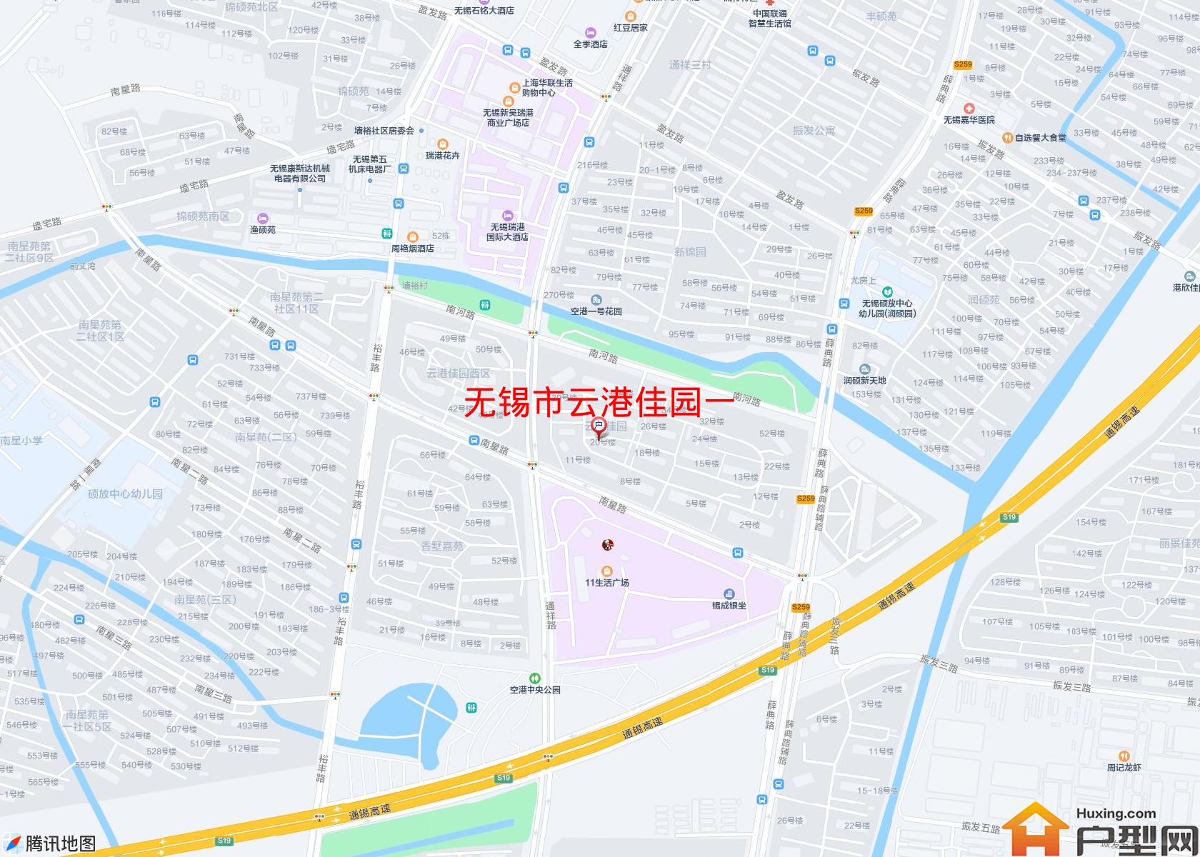 云港佳园一,三期小区 - 户型网