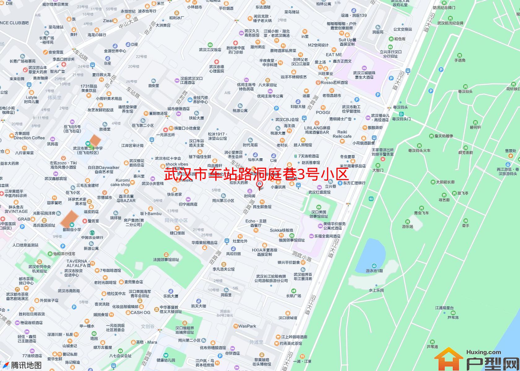 车站路洞庭巷3号小区小区 - 户型网
