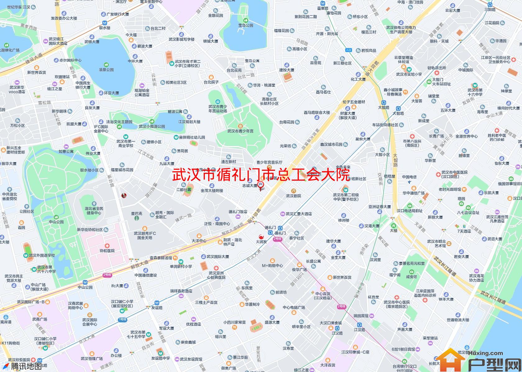 循礼门市总工会大院小区 - 户型网