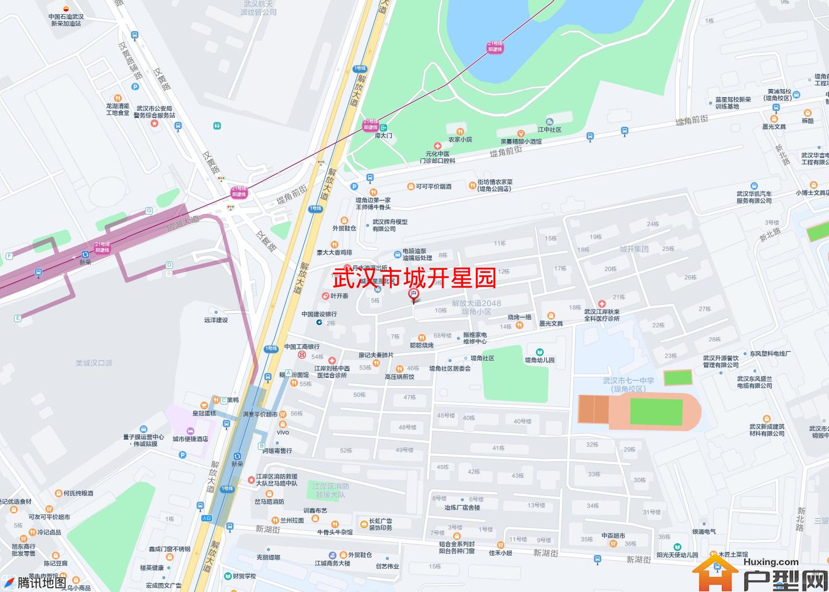 城开星园小区 - 户型网