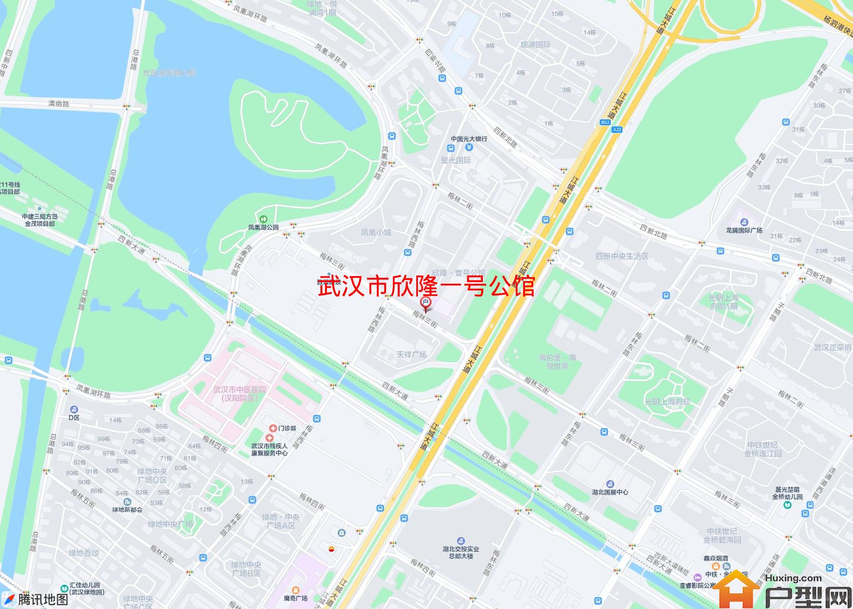 欣隆一号公馆小区 - 户型网