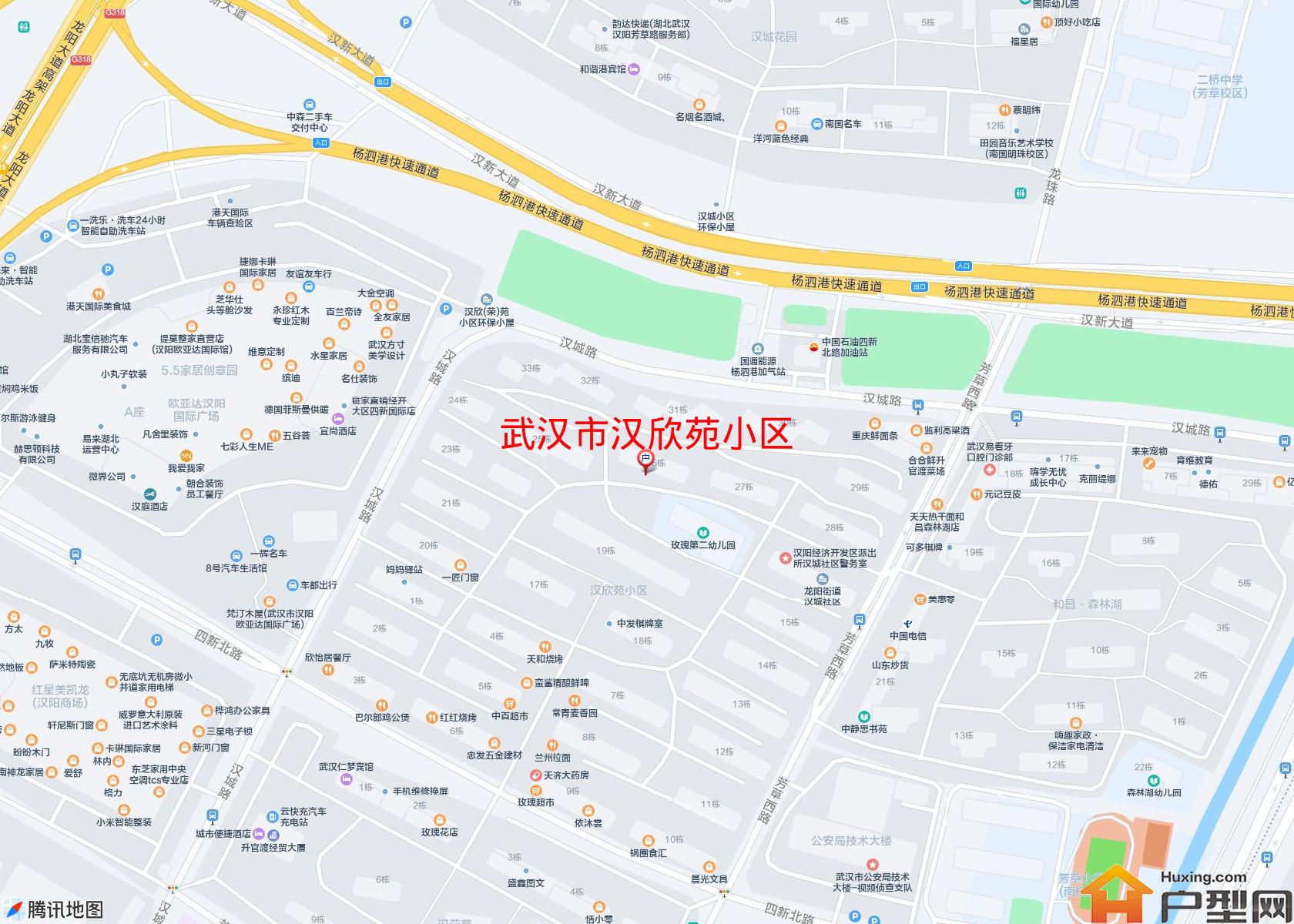 汉欣苑小区小区 - 户型网