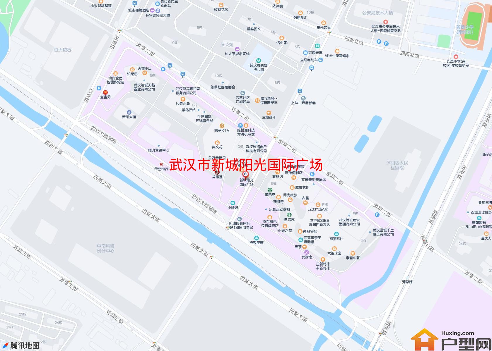 新城阳光国际广场小区 - 户型网