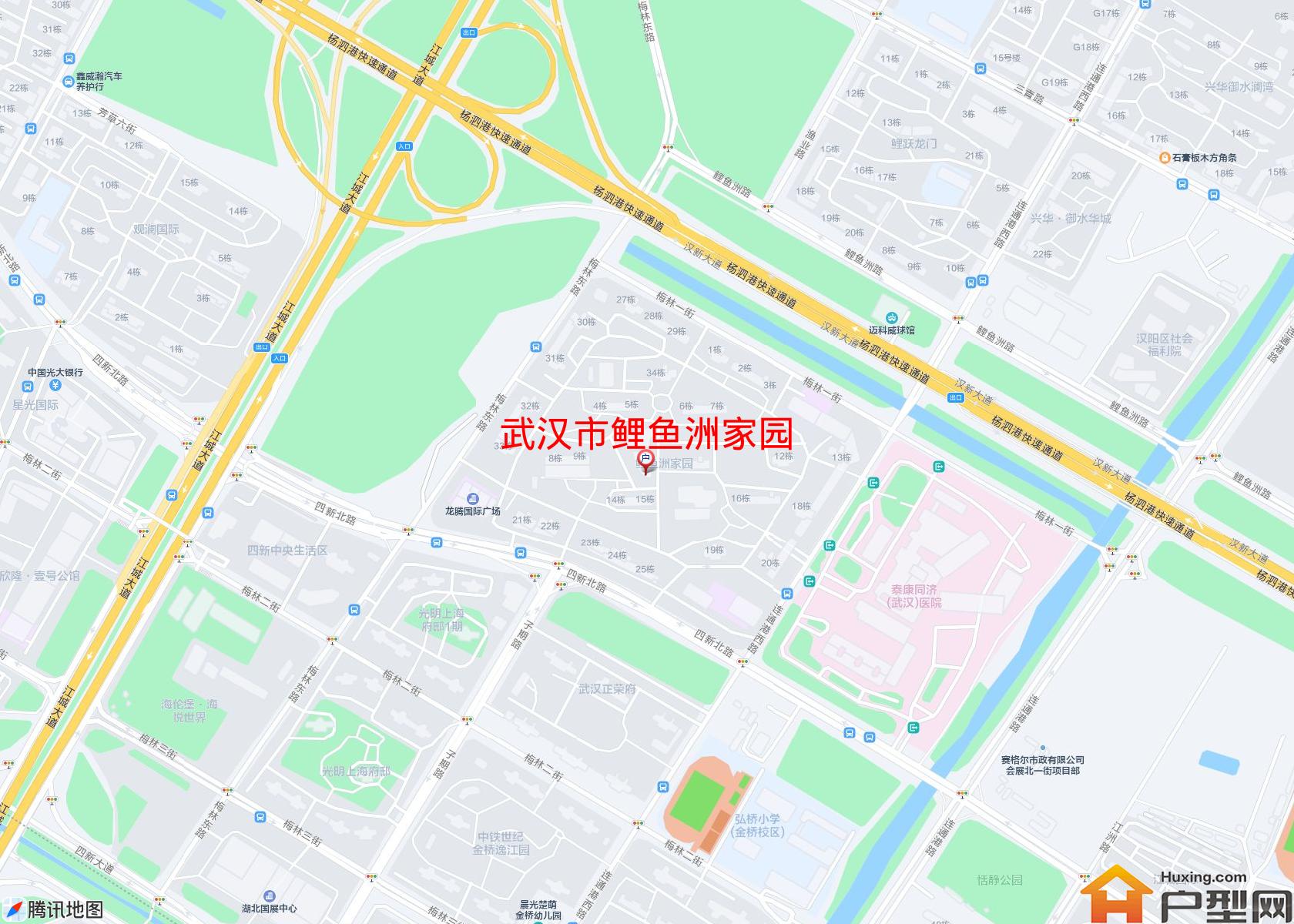 鲤鱼洲家园小区 - 户型网