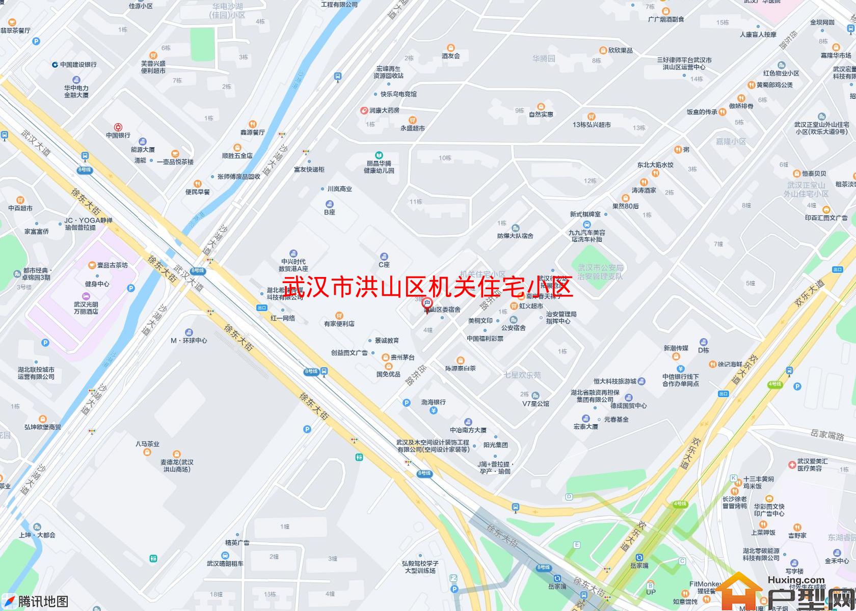 洪山区机关住宅小区小区 - 户型网