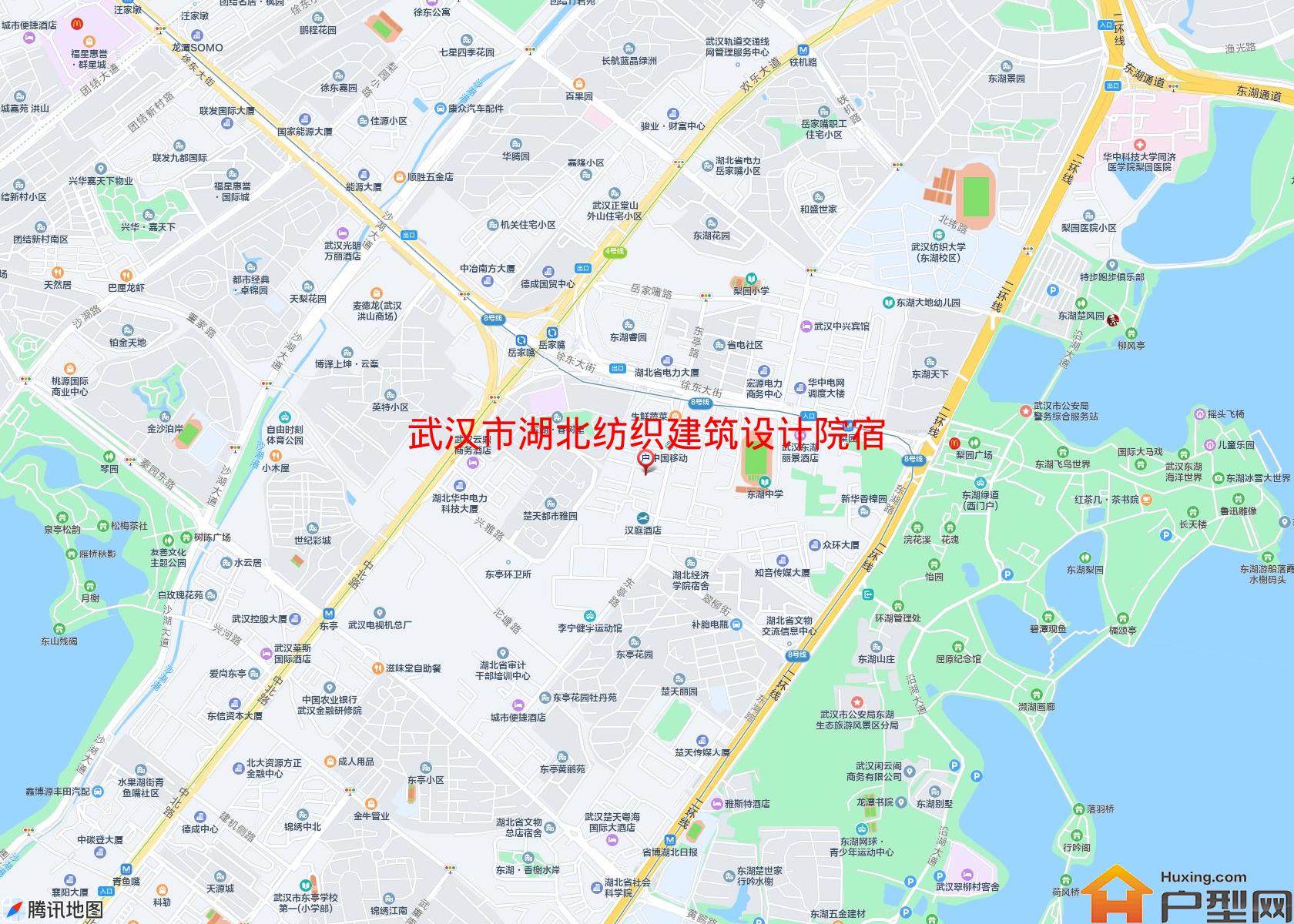 湖北纺织建筑设计院宿舍小区 - 户型网