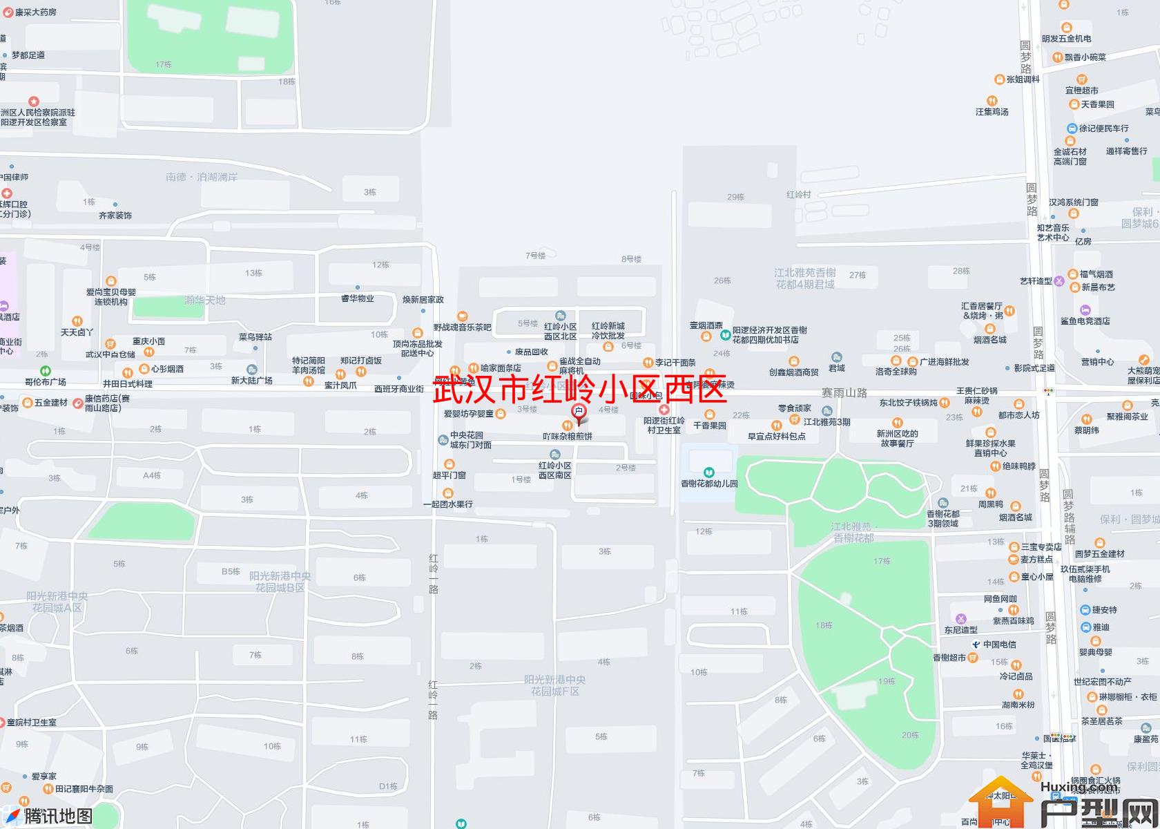 红岭小区西区小区 - 户型网