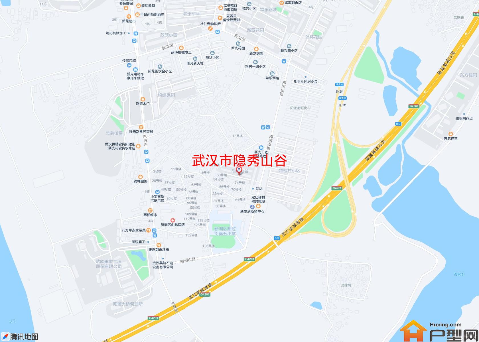 隐秀山谷小区 - 户型网