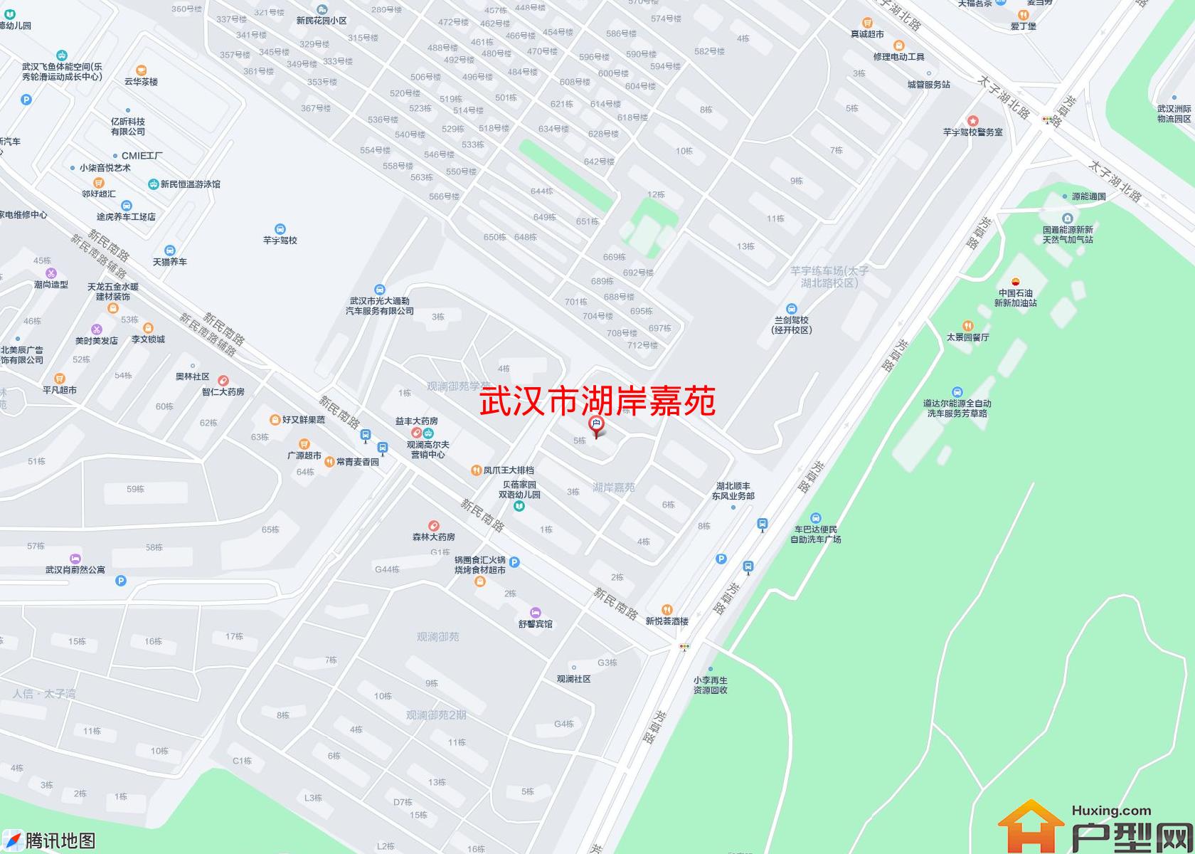 湖岸嘉苑小区 - 户型网