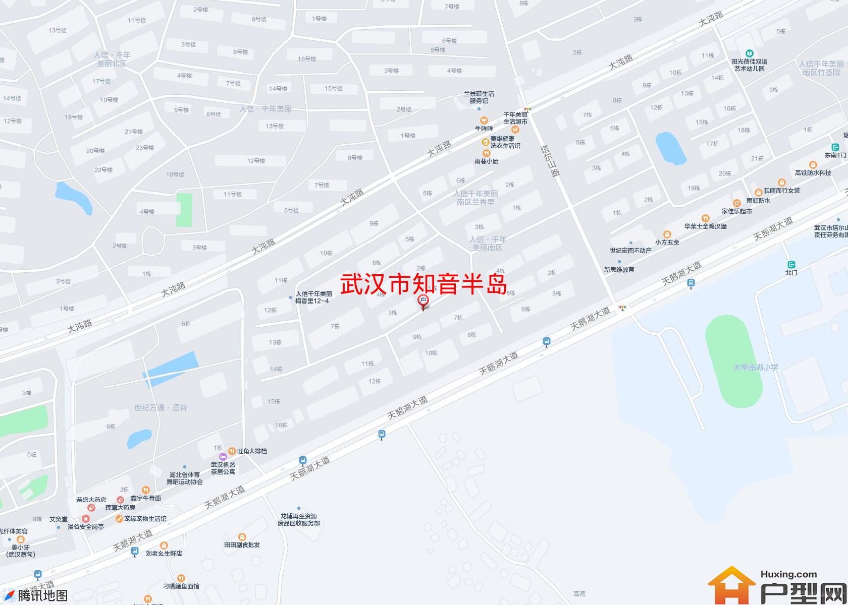 知音半岛小区 - 户型网