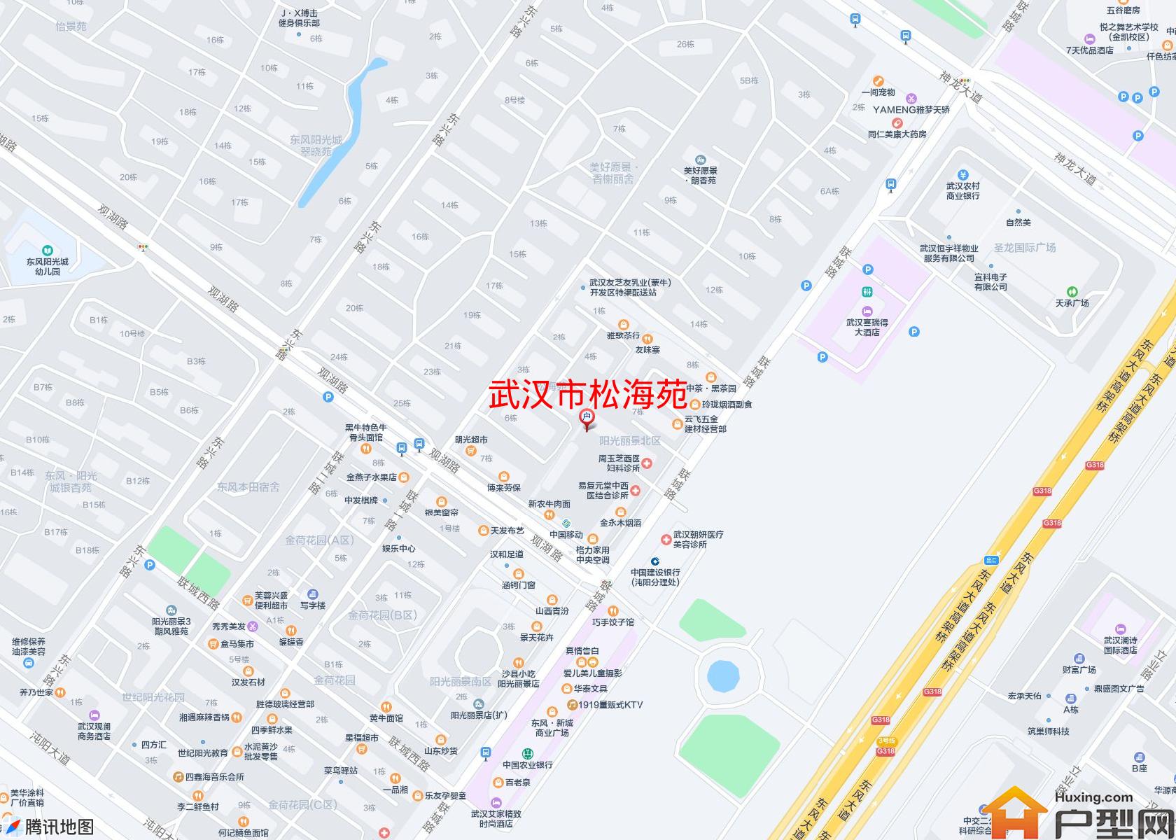 松海苑小区 - 户型网