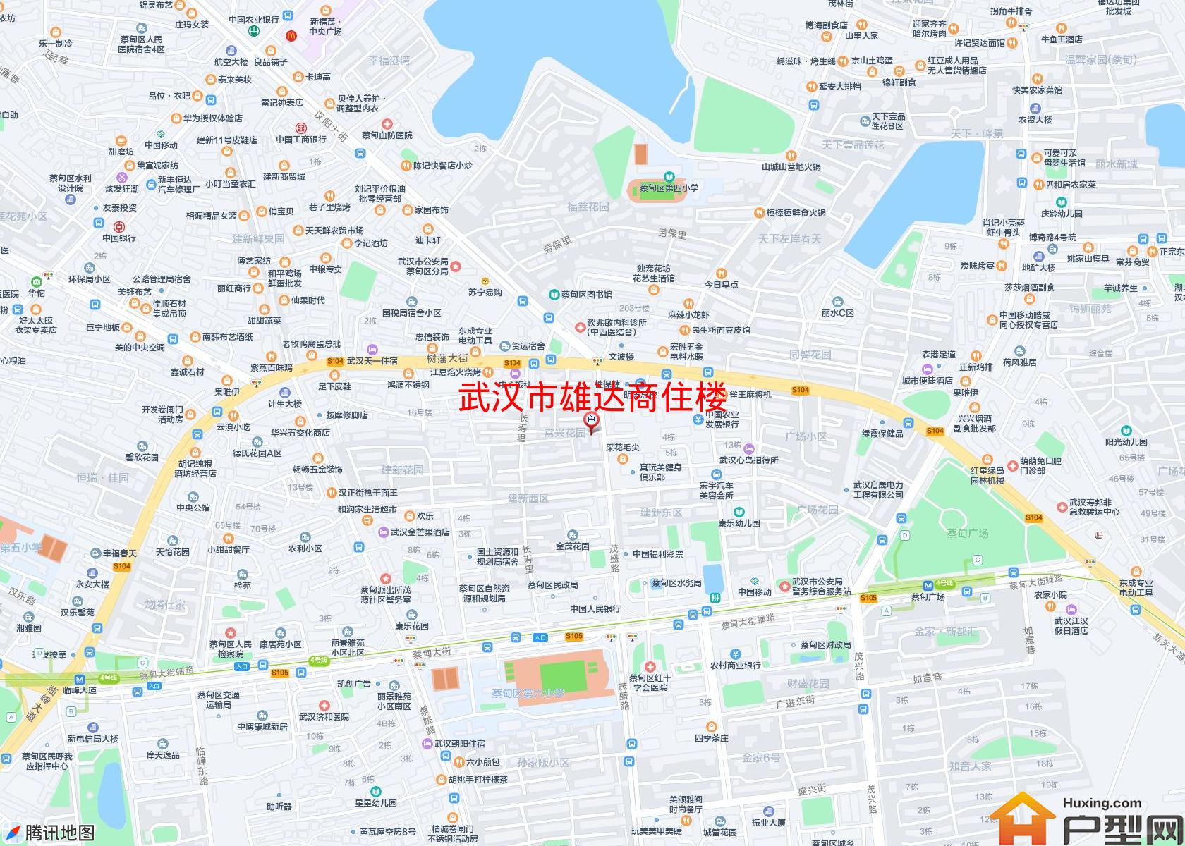 雄达商住楼小区 - 户型网